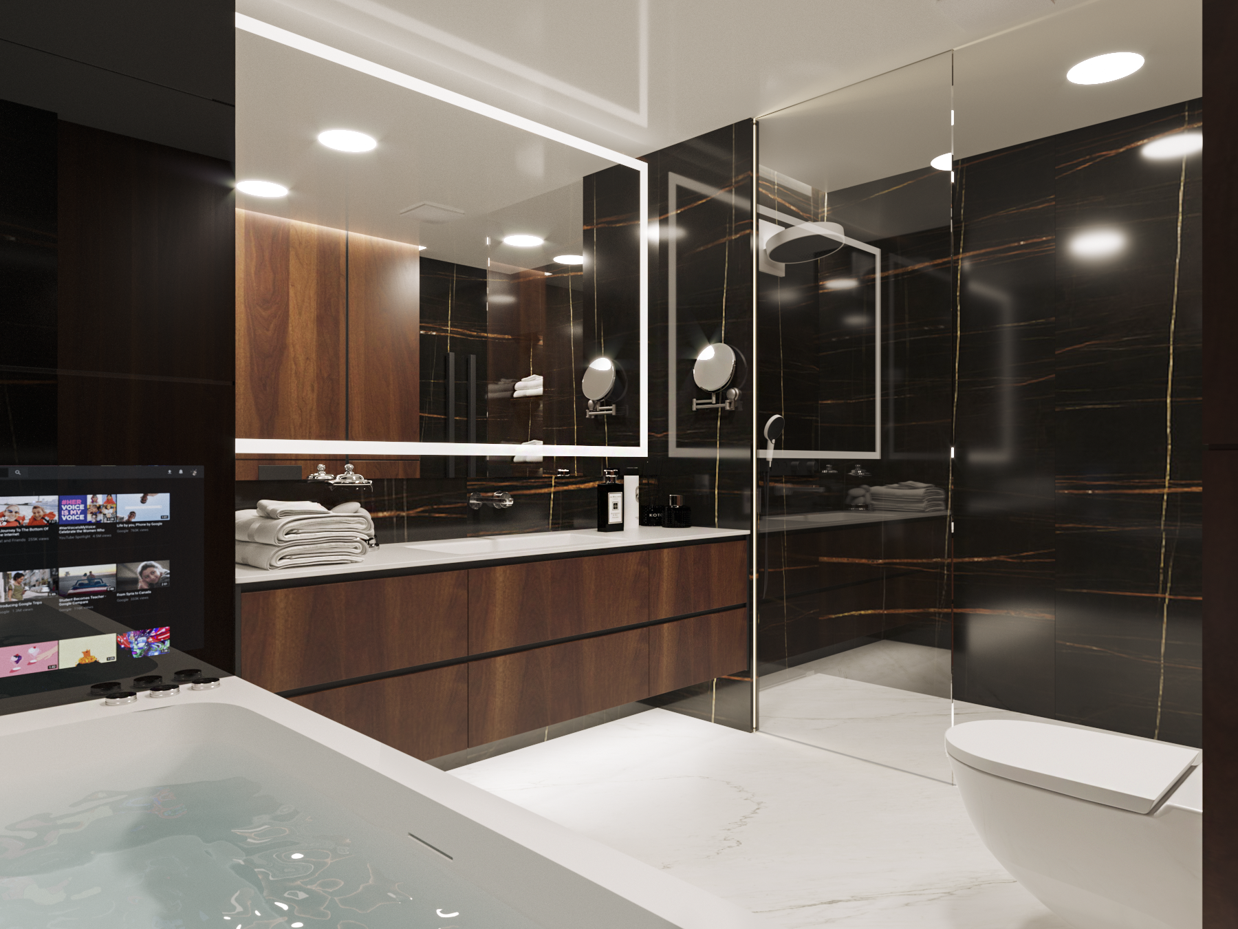 His Master Bathroom