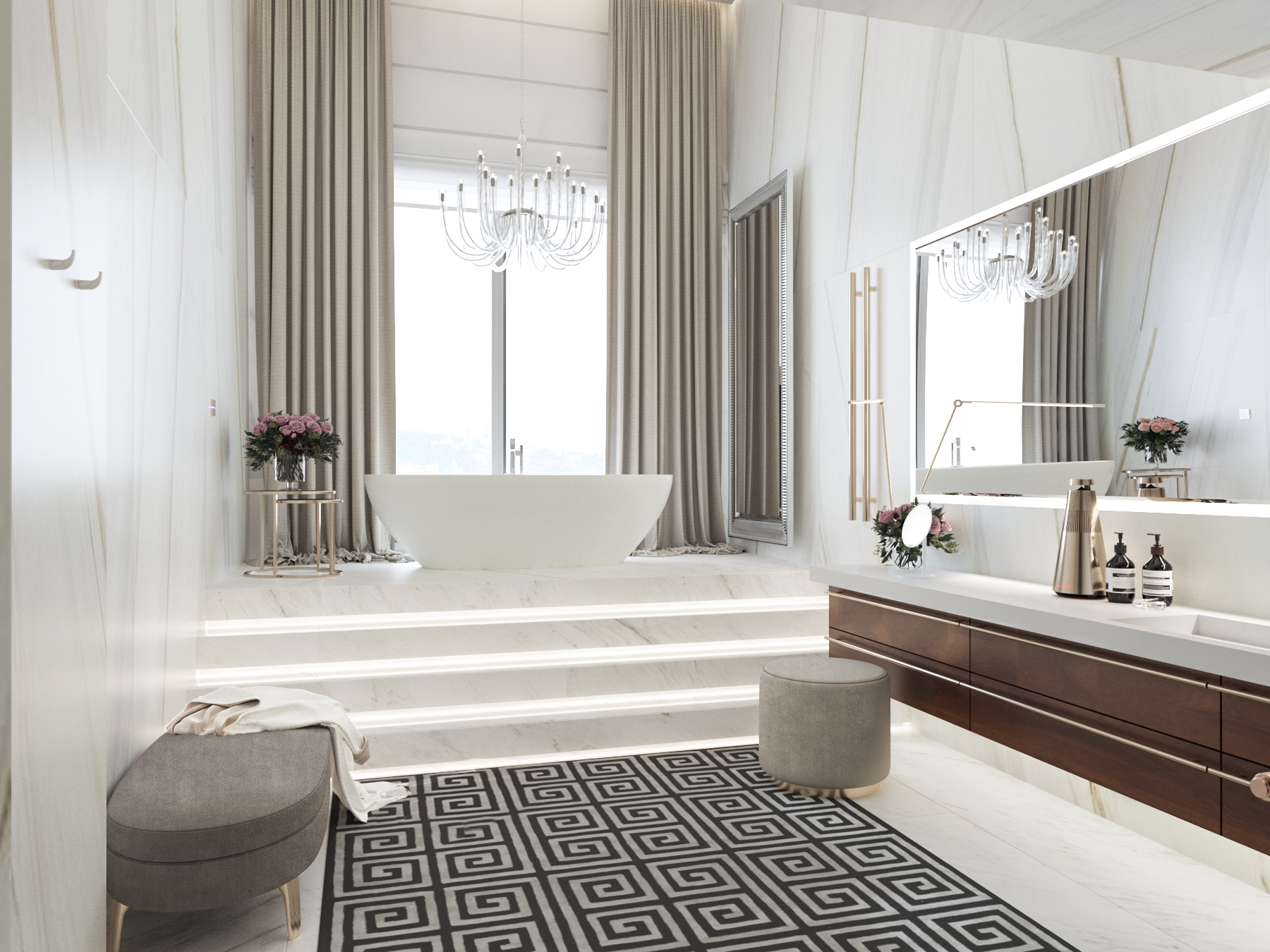 Her Master Bathroom