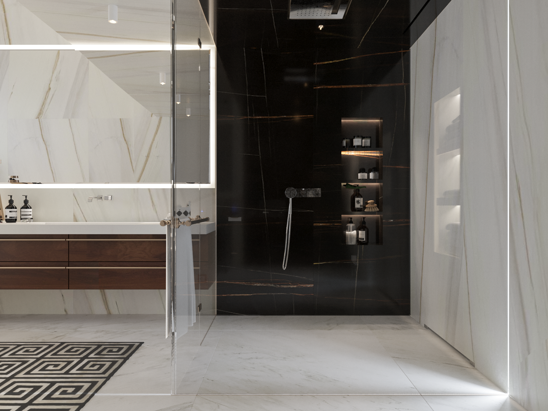 Her Master Bathroom