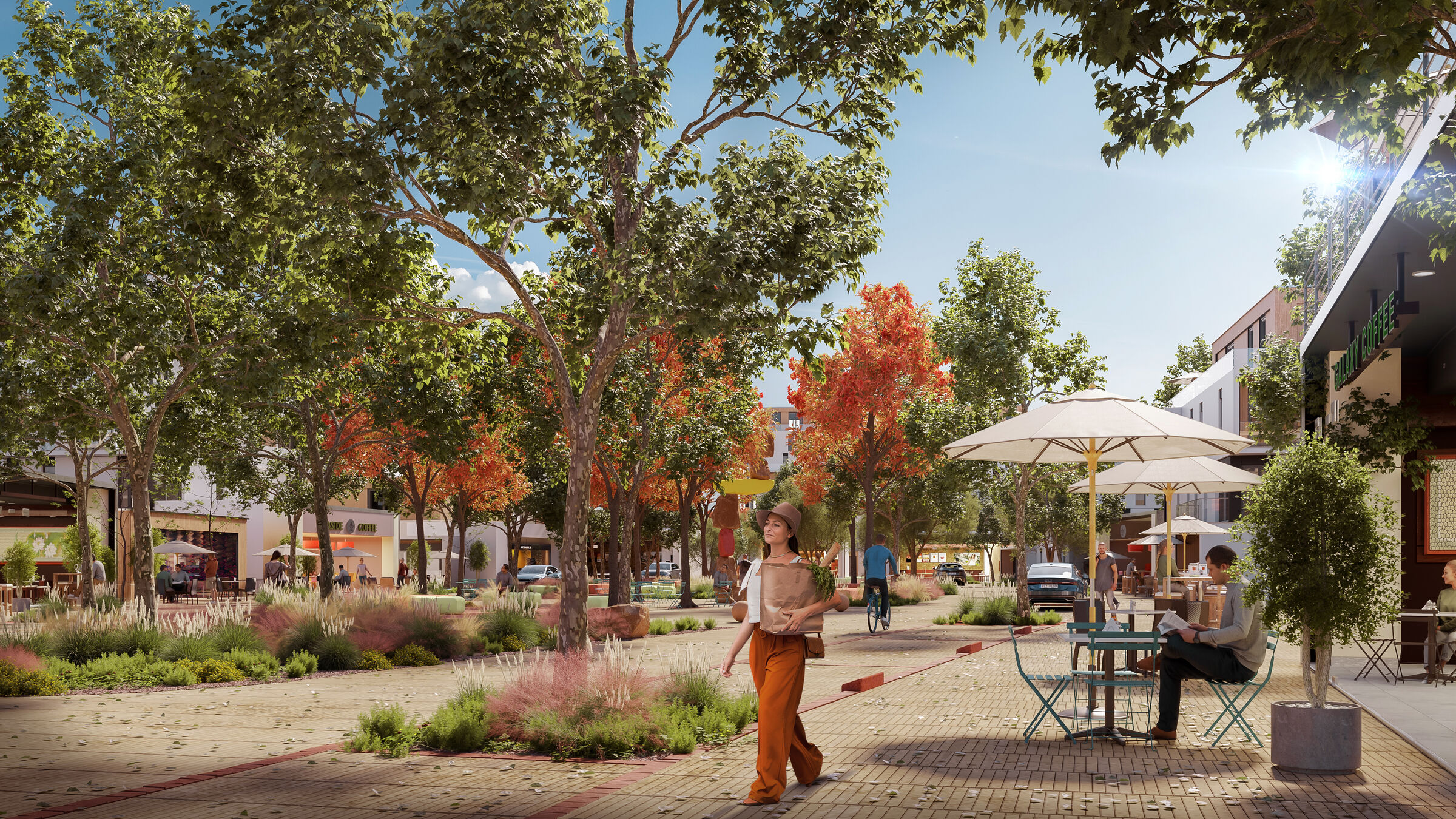 INCLUSIVE AND ACTIVE STREET WITH MIXED USES