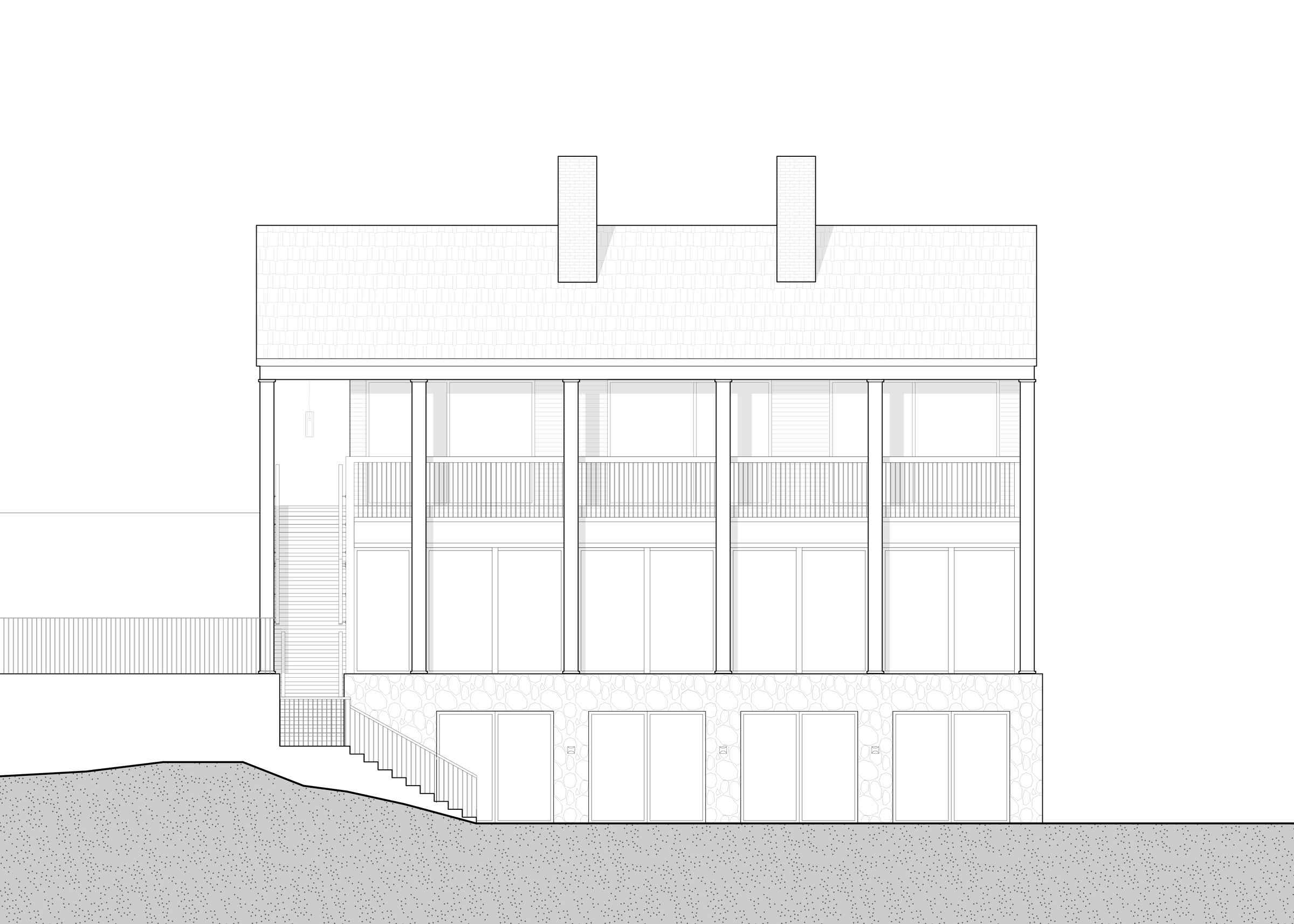 South elevation
