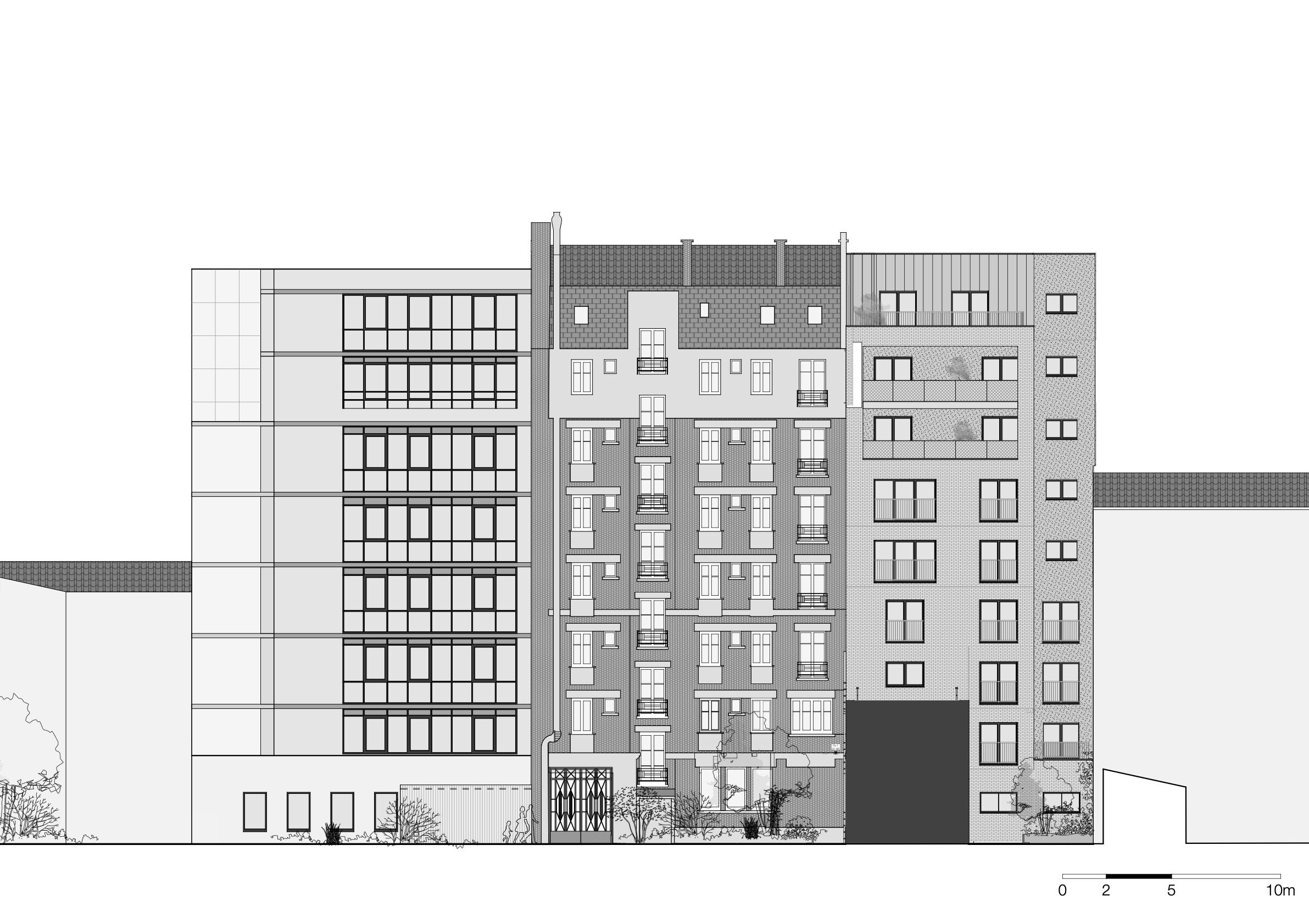 Façade sud
