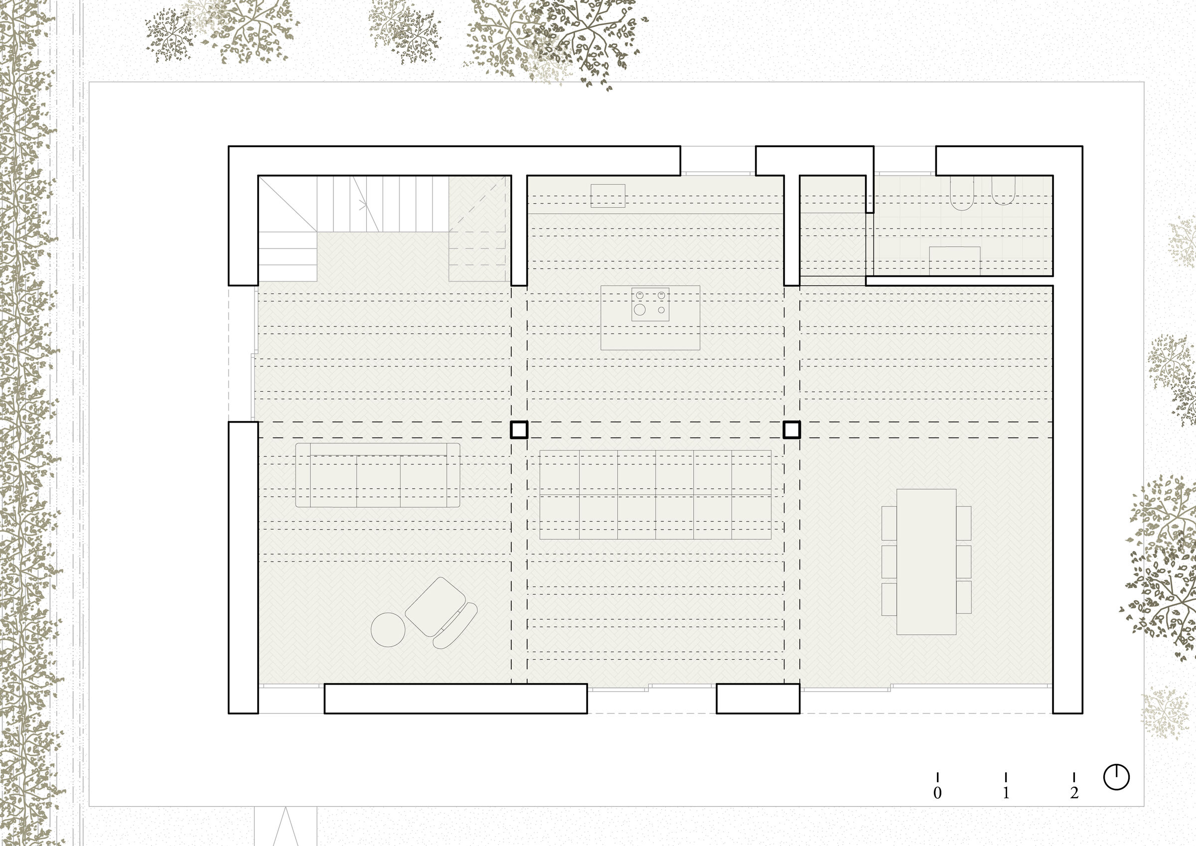 Groundfloor plan