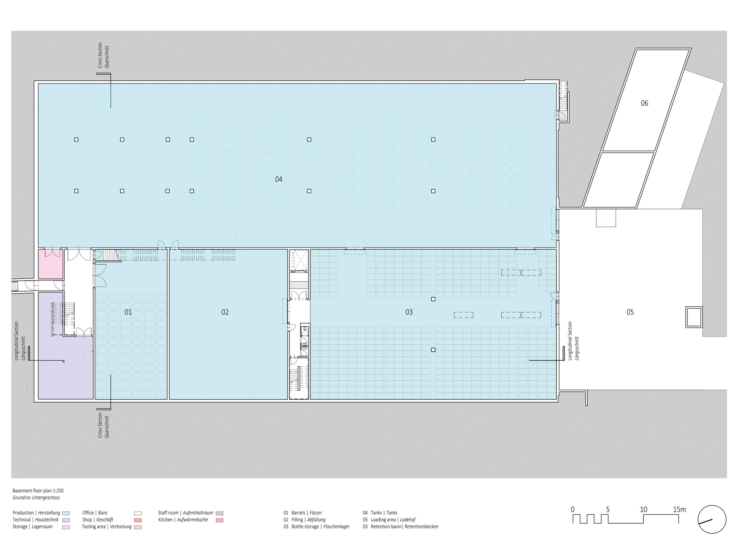 Basement floor plan