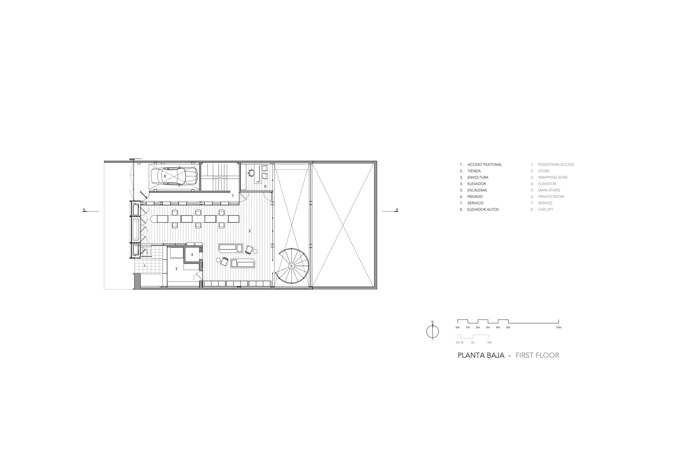 Basement floor