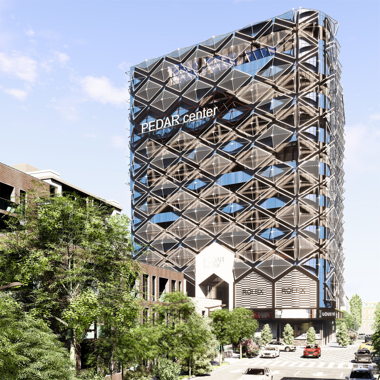 PEDAR CENTER Shopping mall by Danial GHASEMI & Parvaneh ROUHANI