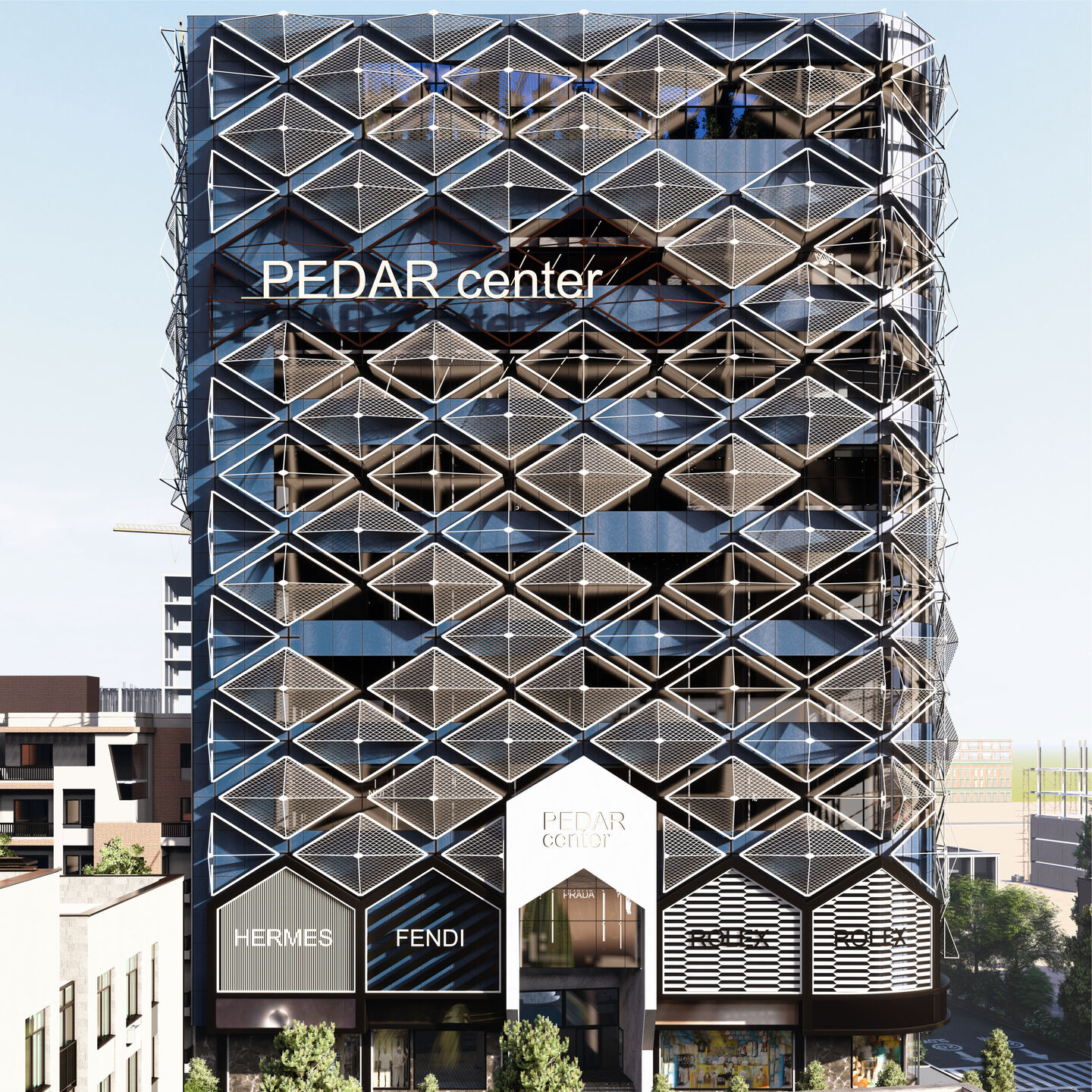 PEDAR CENTER Shopping mall by Danial GHASEMI & Parvaneh ROUHANI