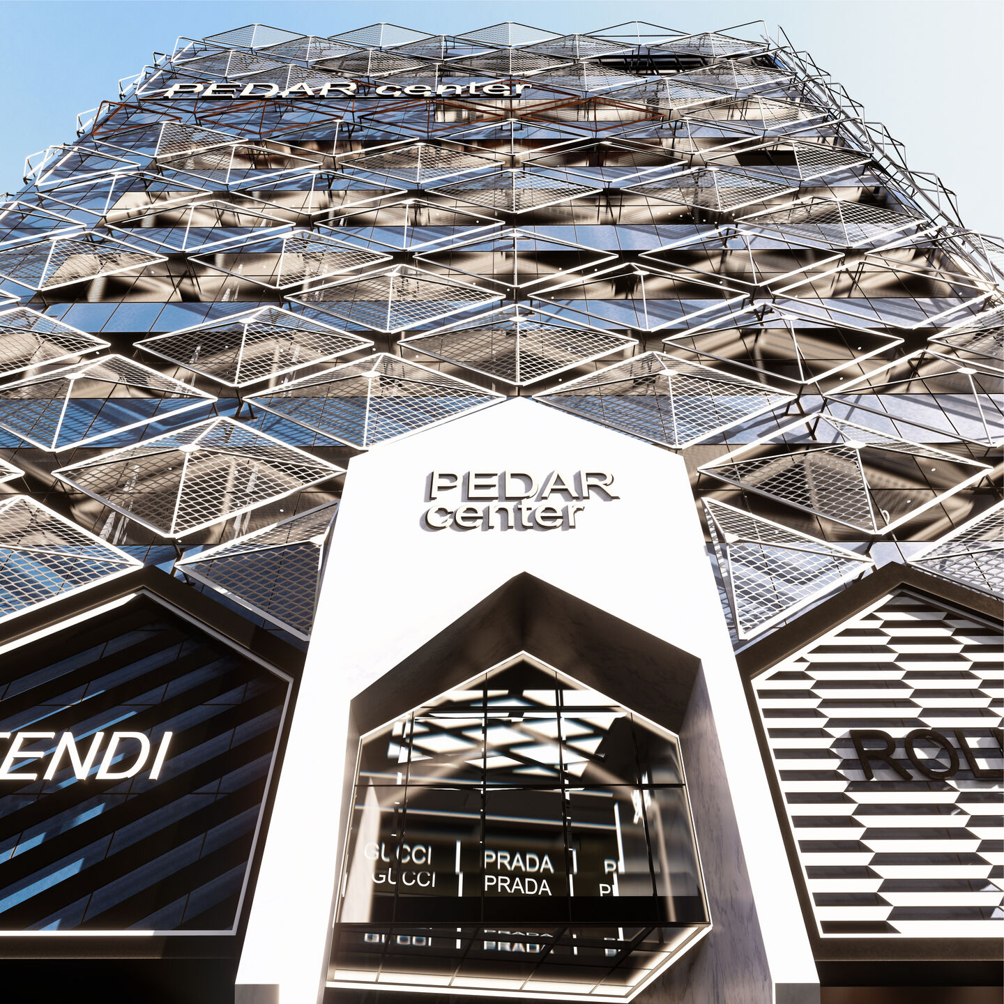 PEDAR CENTER Shopping mall by Danial GHASEMI & Parvaneh ROUHANI