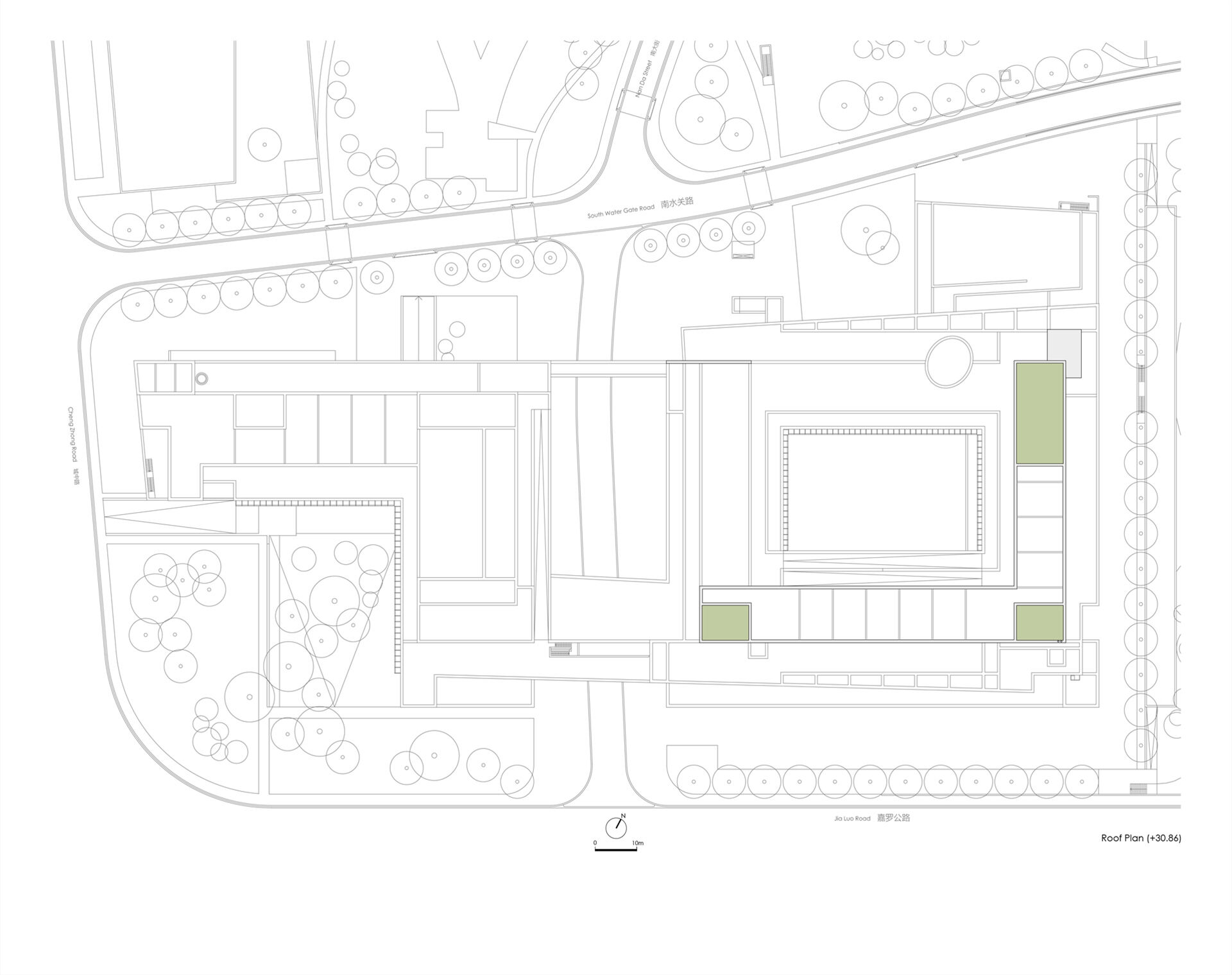 Roof plan