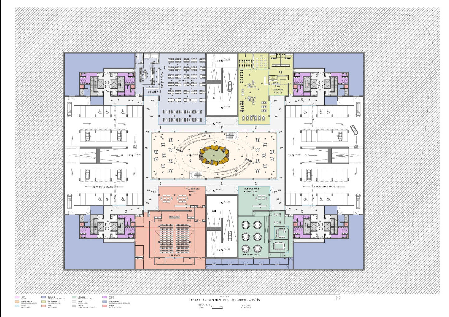 1 B floor plan