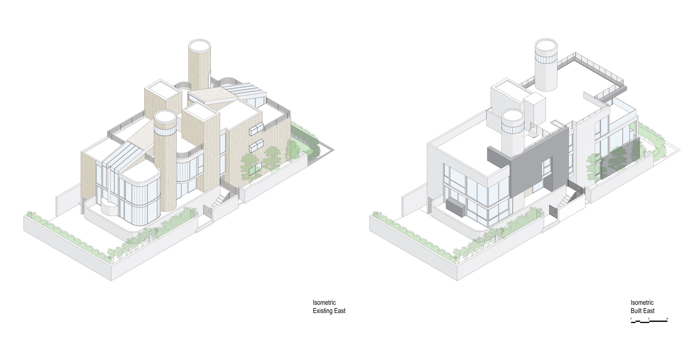 Isometric East - Before & After