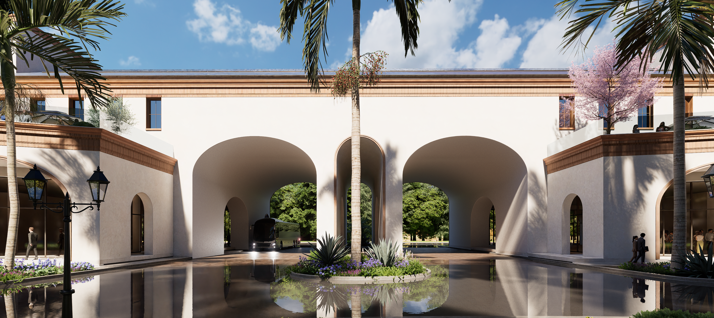 The patio, Commerce, Village Center