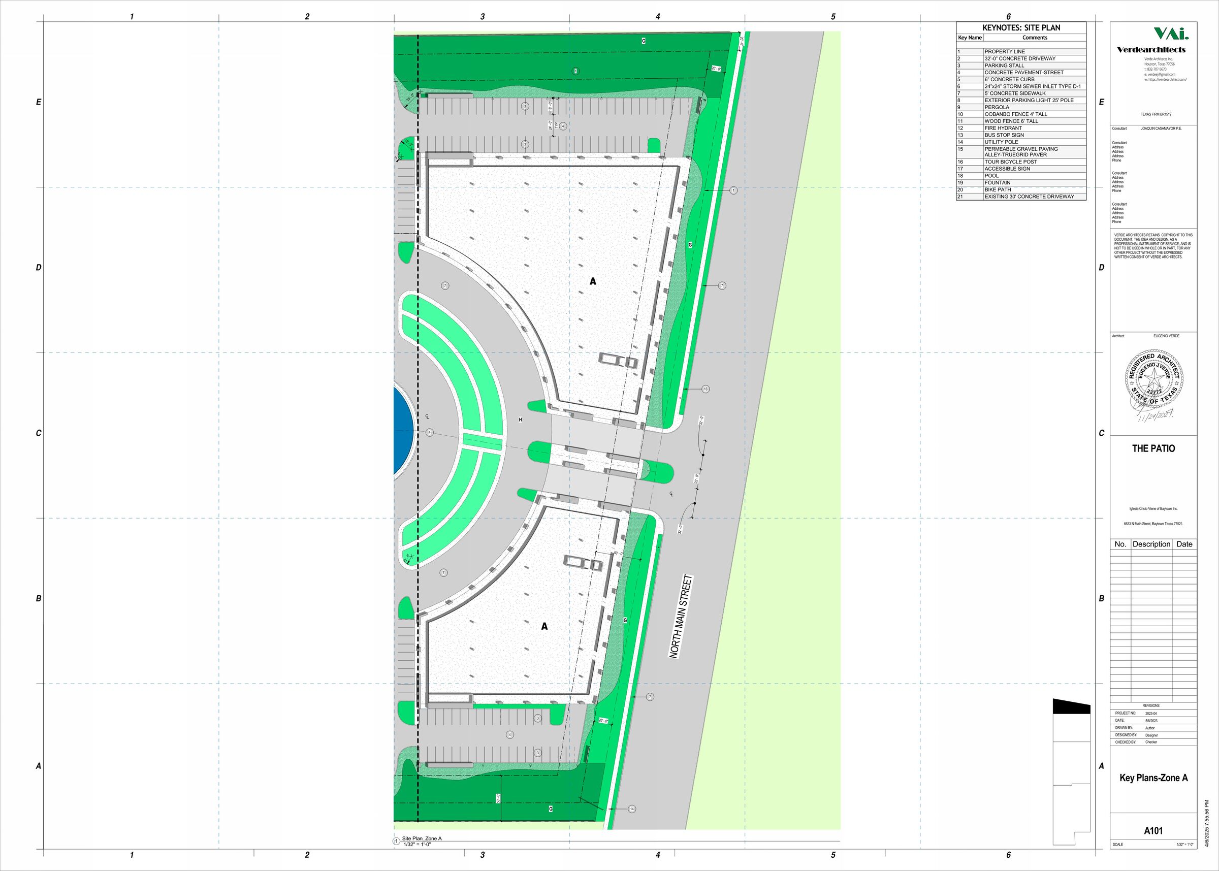 Phase 1-250,000 square foot Commercial Village Center.