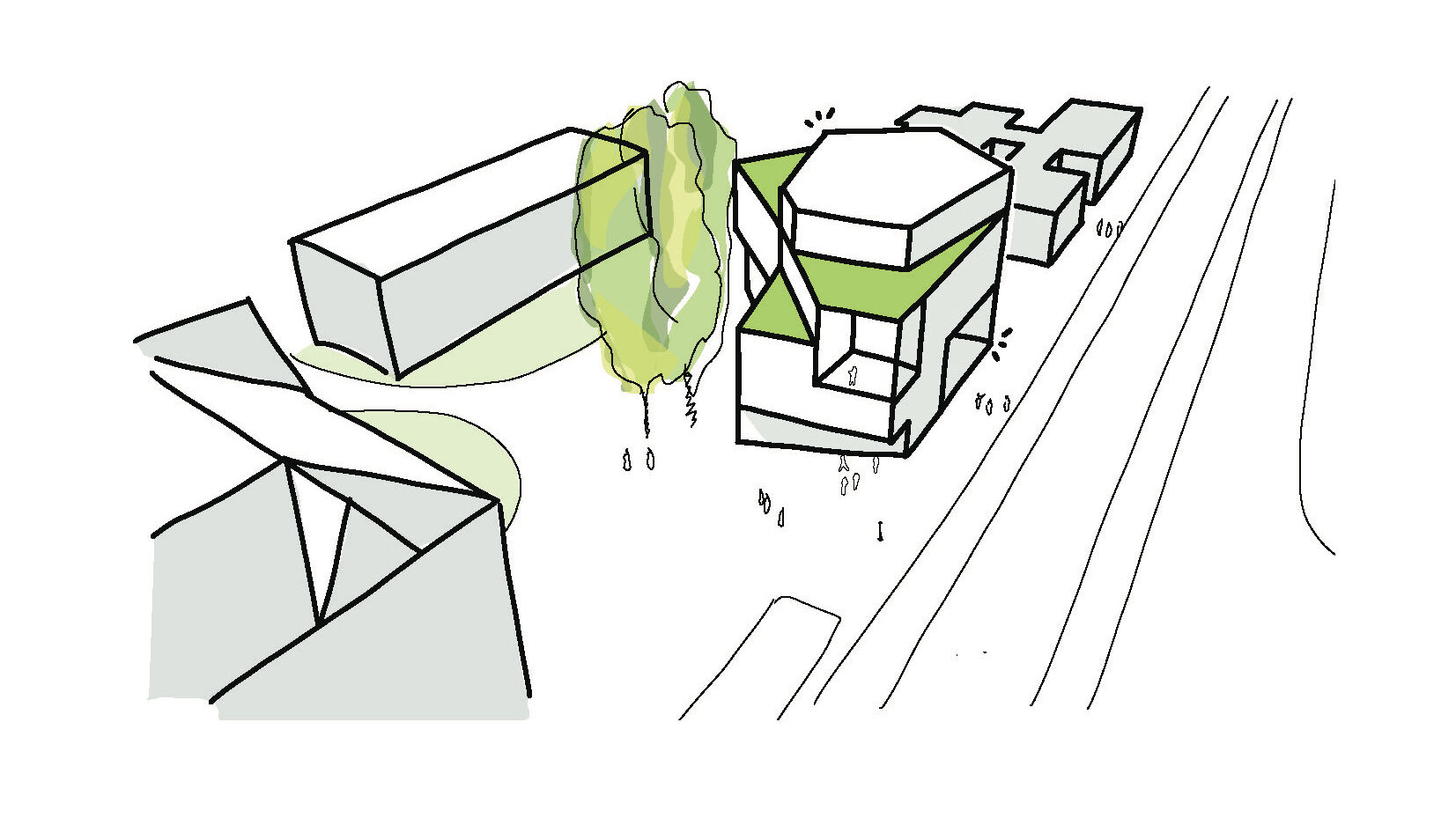 Rooftop terraces
