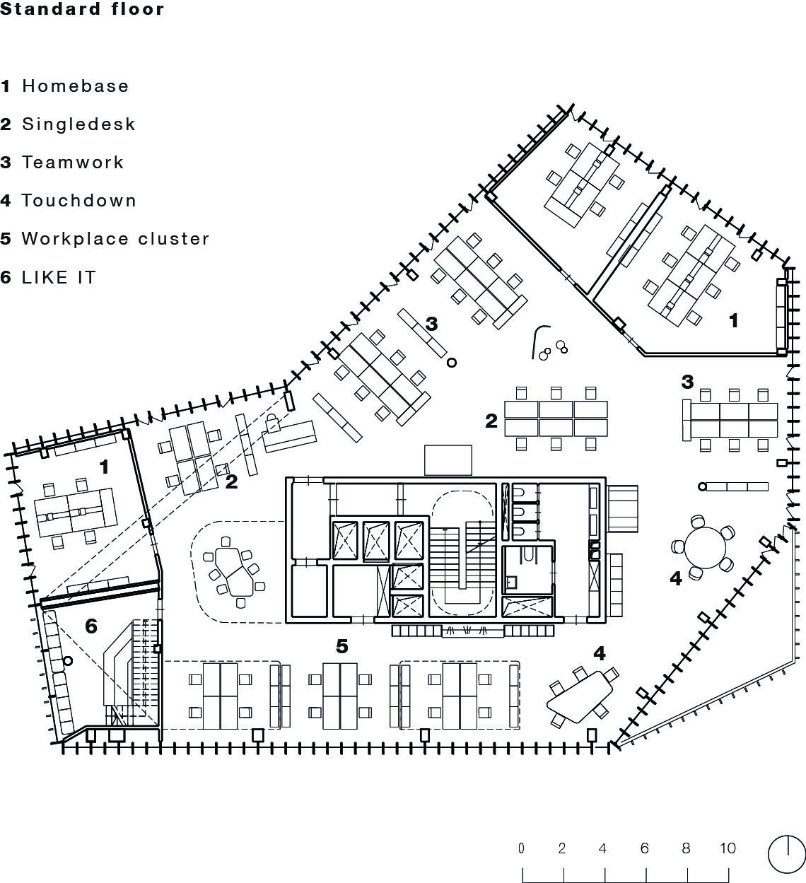 Standard floor