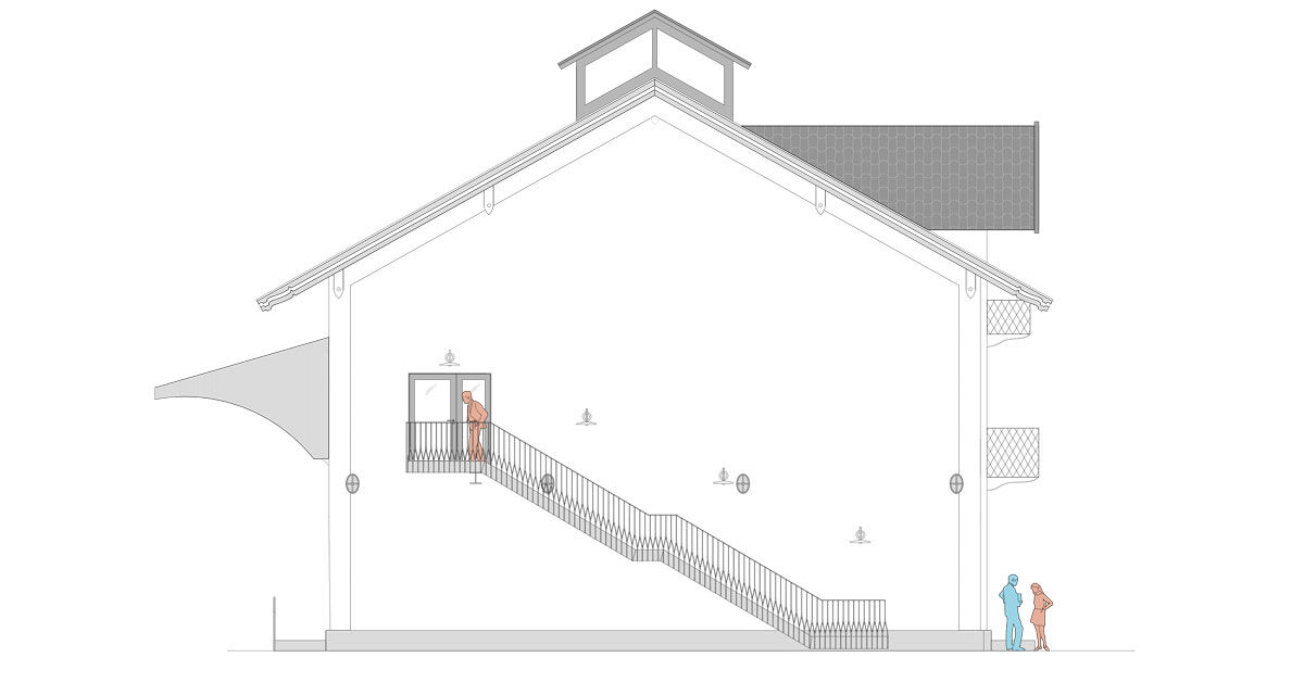 Elevation South