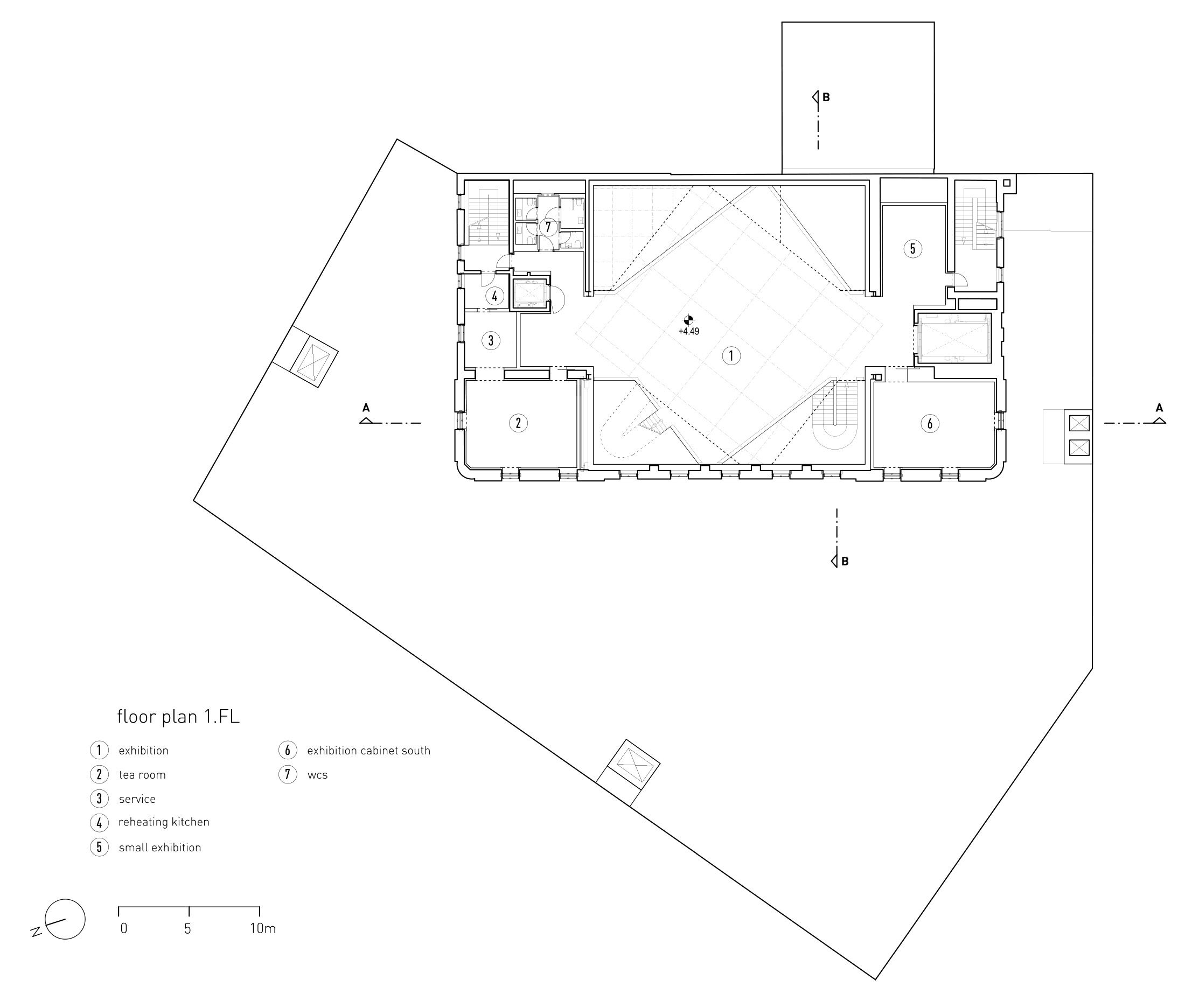 Floorplan, first floor