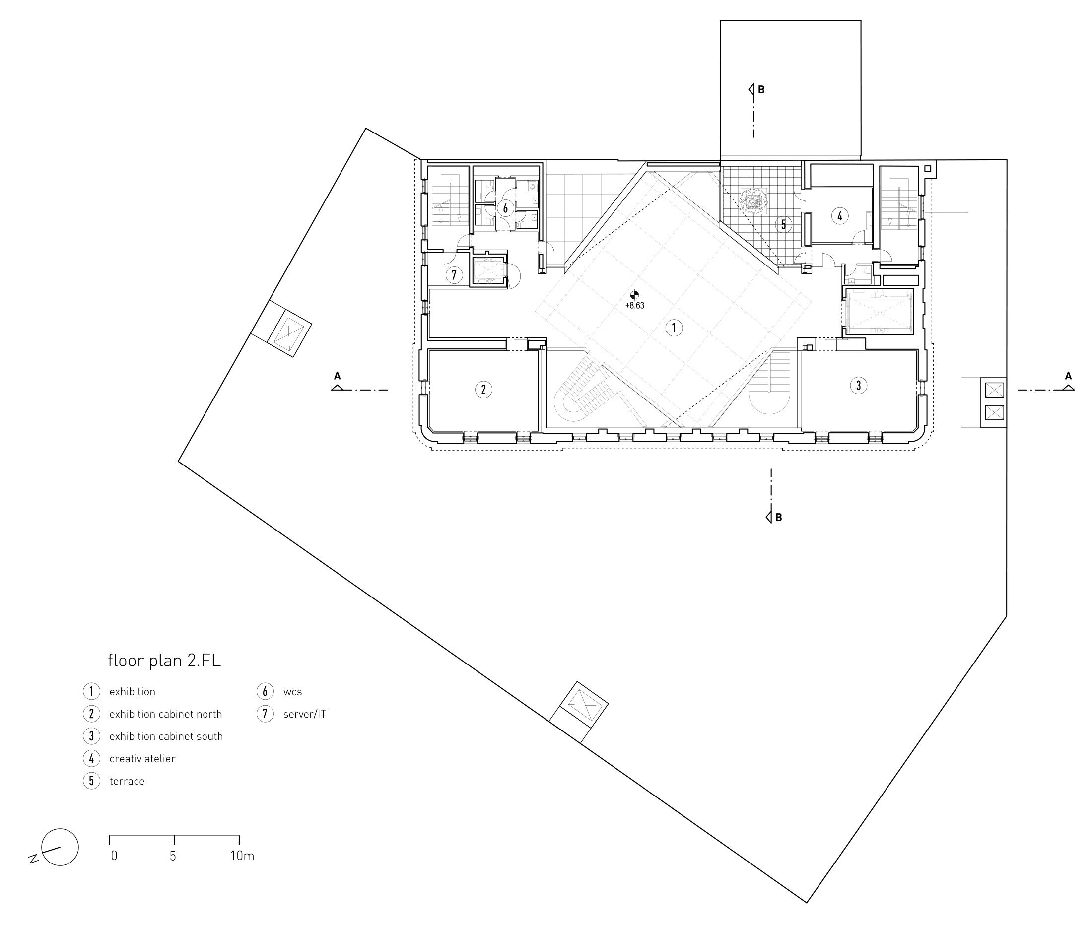 Floorplan, second floor