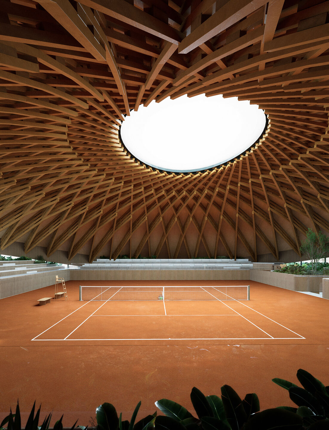 GS Tennis Court - Victor B Ortiz Architecture