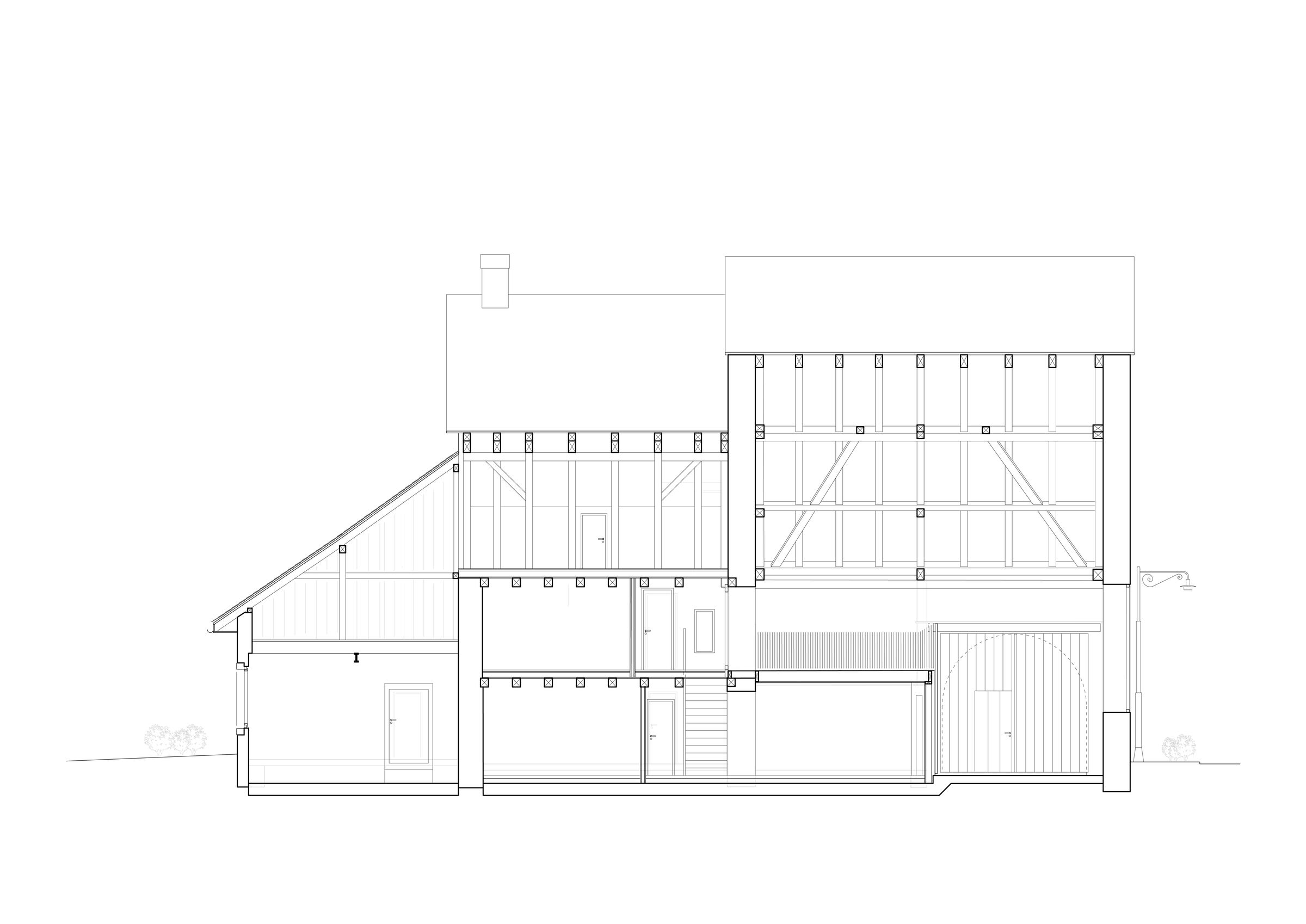 Longitudinal section