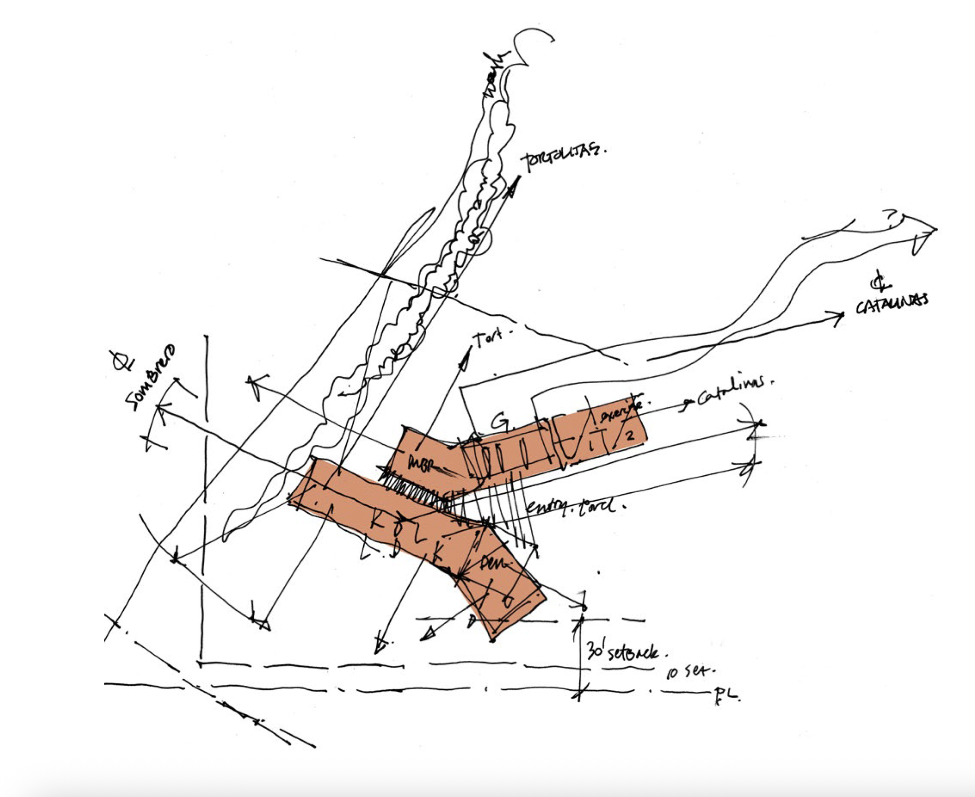 Site concept sketch