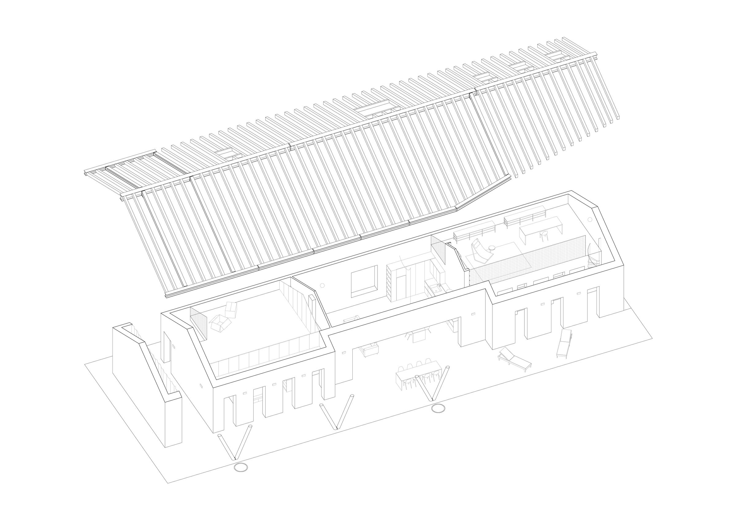 Axnometric view