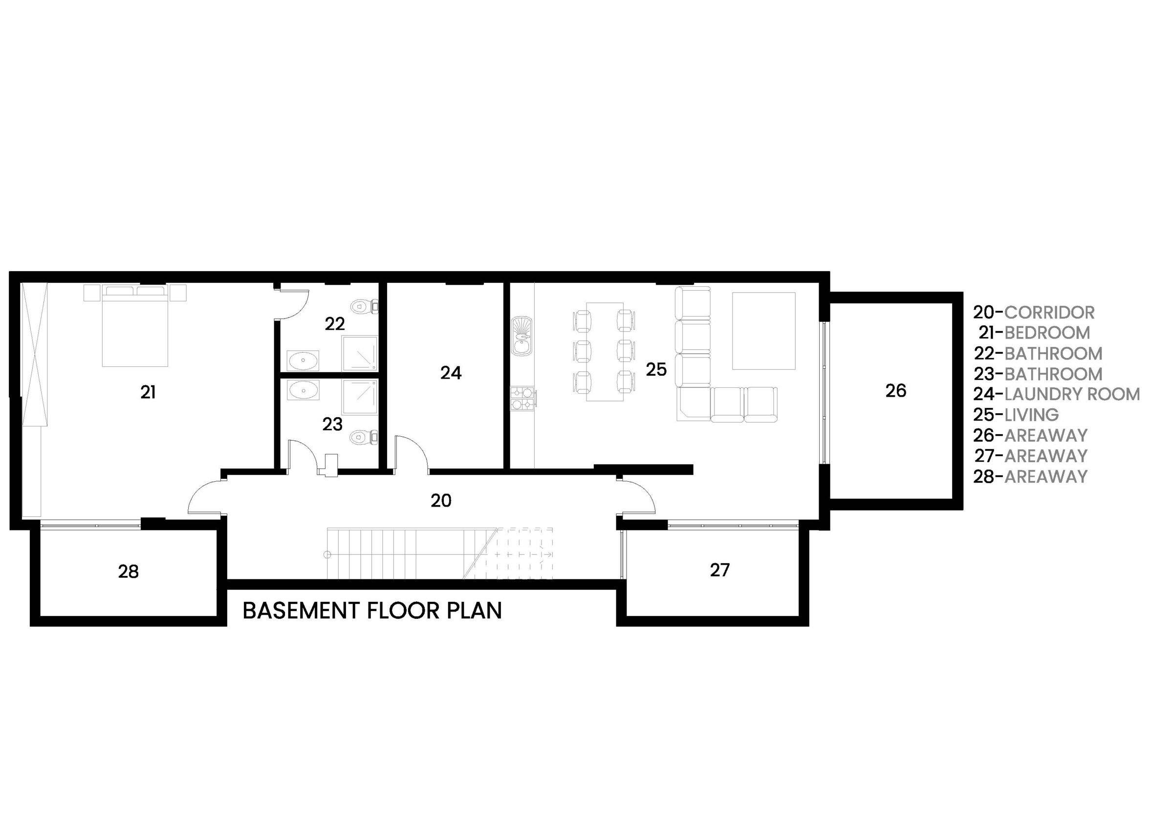 Parcel 10_Basement Floor Plan