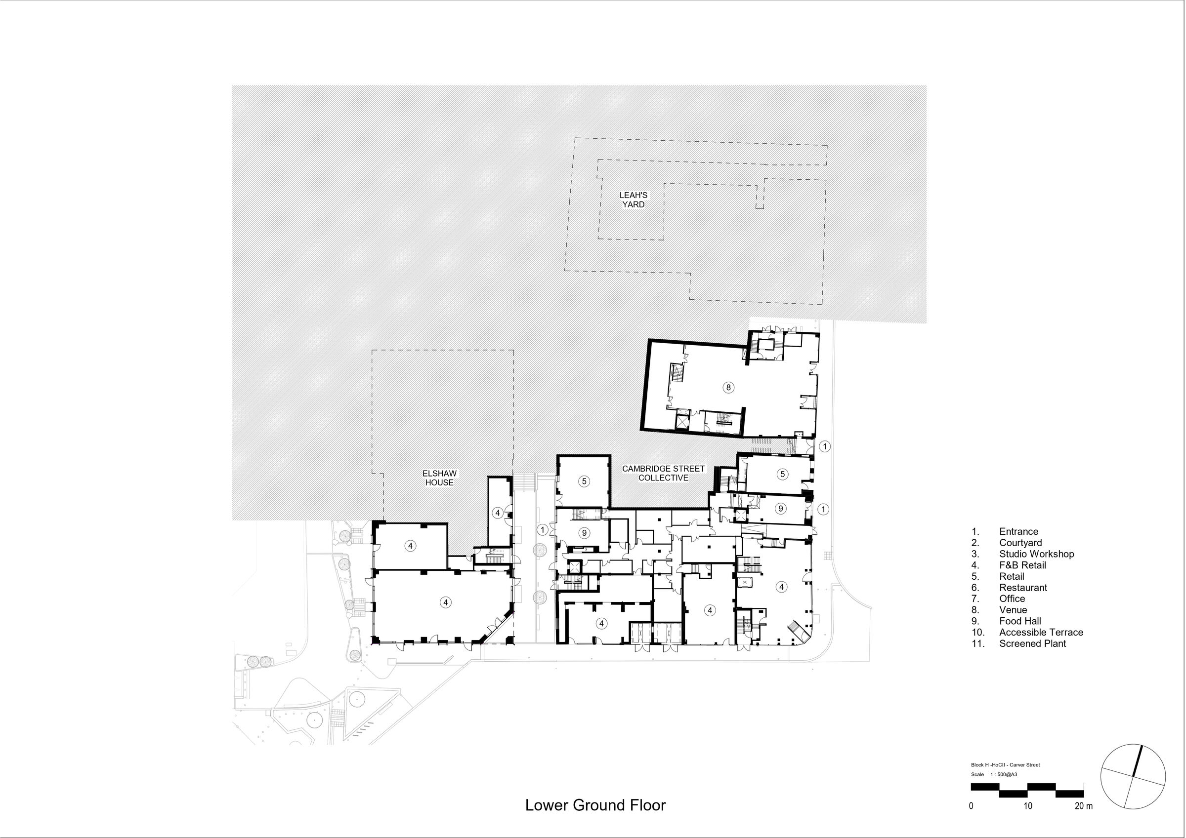 Lower Ground Floor Plan Labelled
