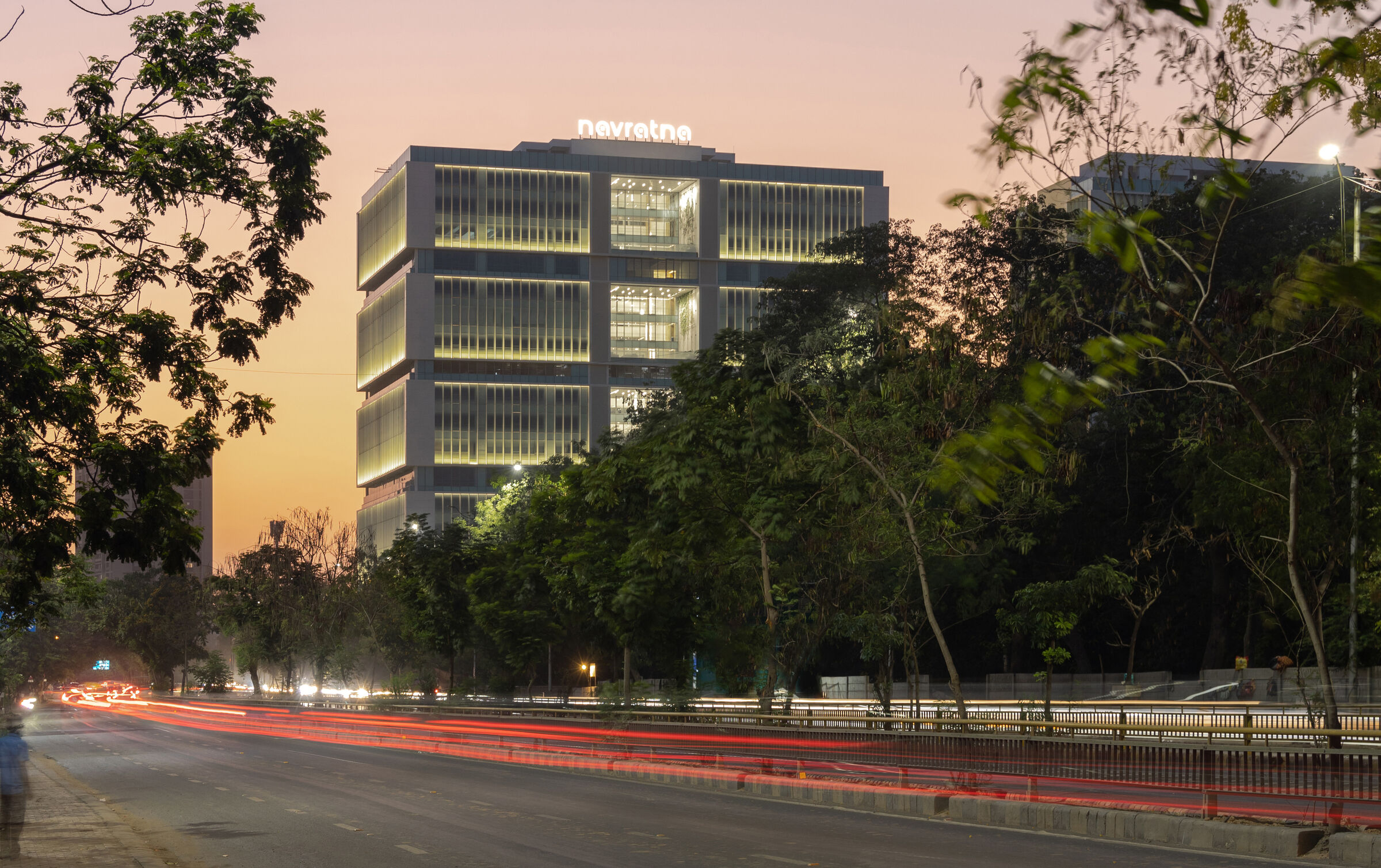The complex houses over ten exclusive corporate offices