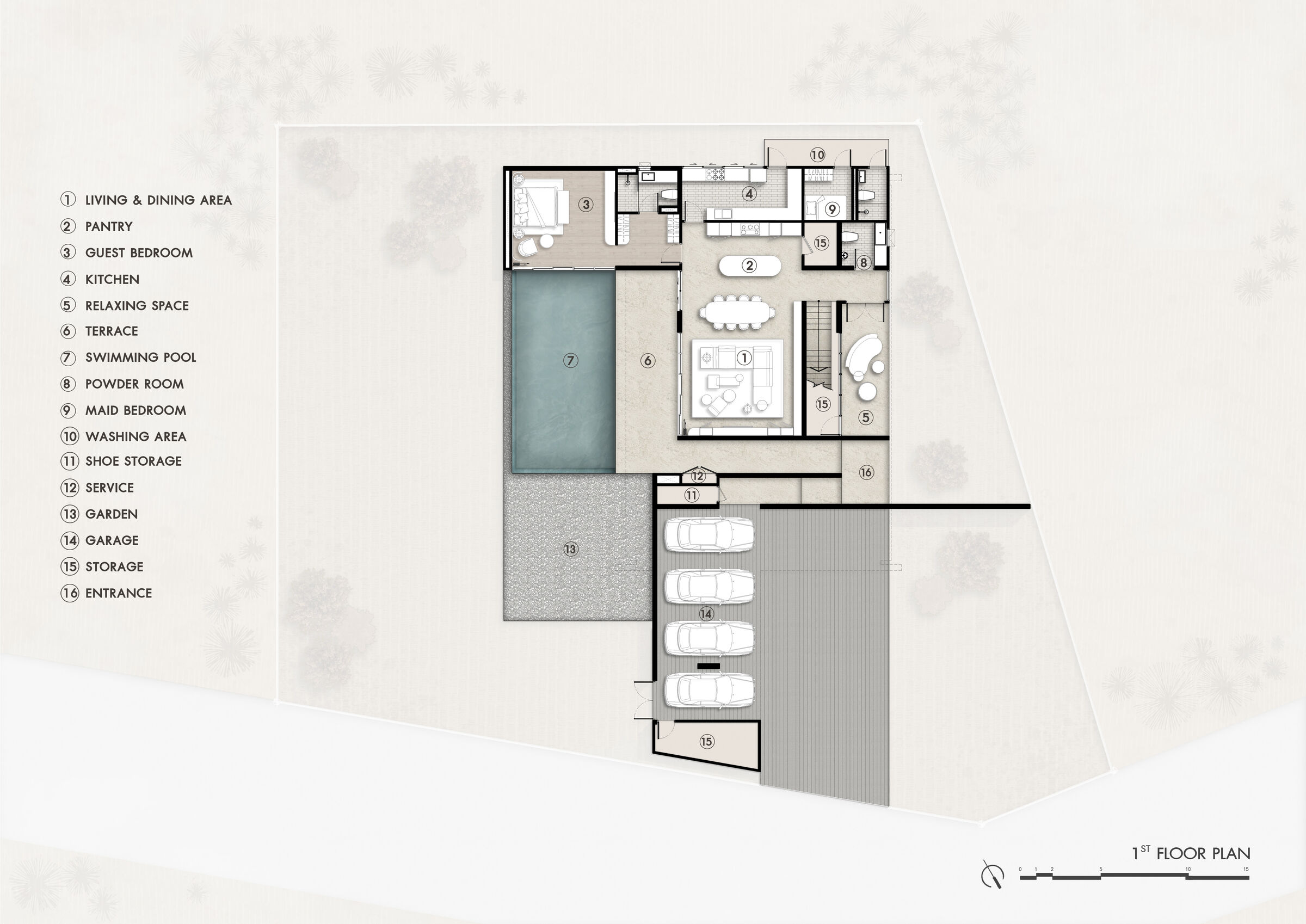 1st Floor Plan