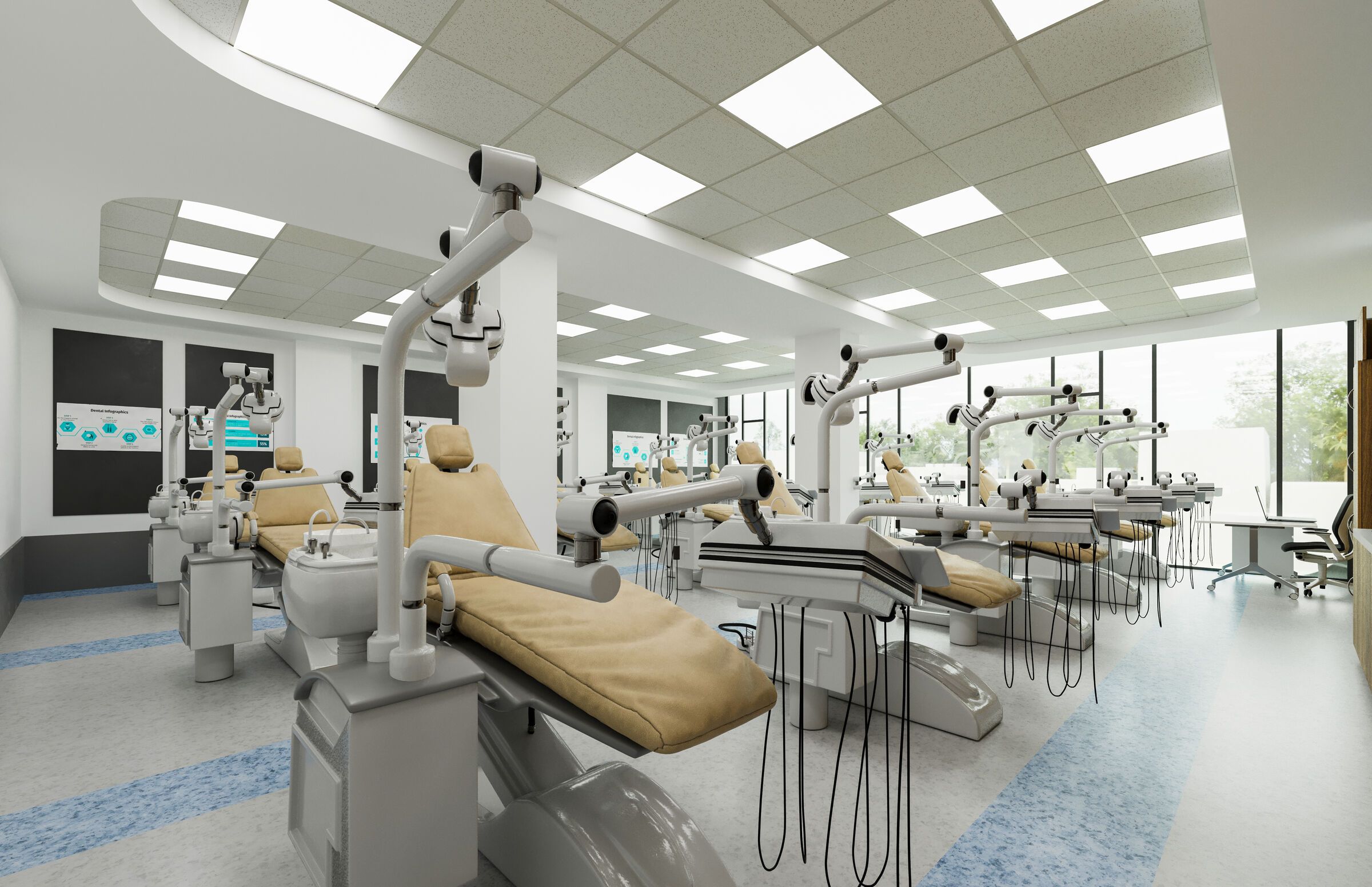 Dental practice classroom