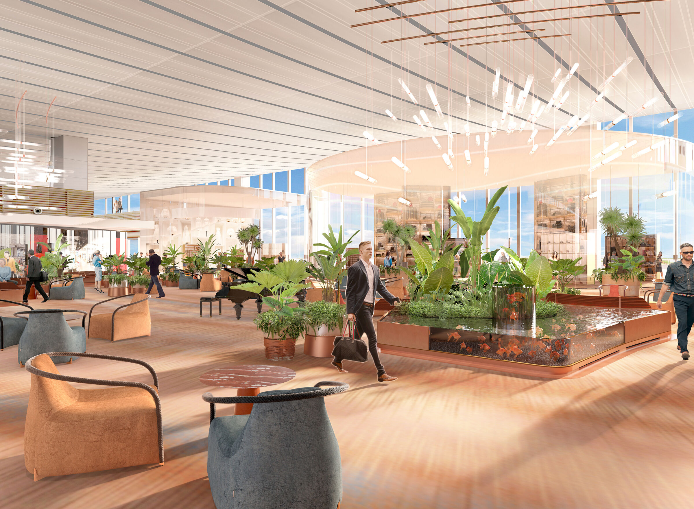 Changi Terminal 1 - Render