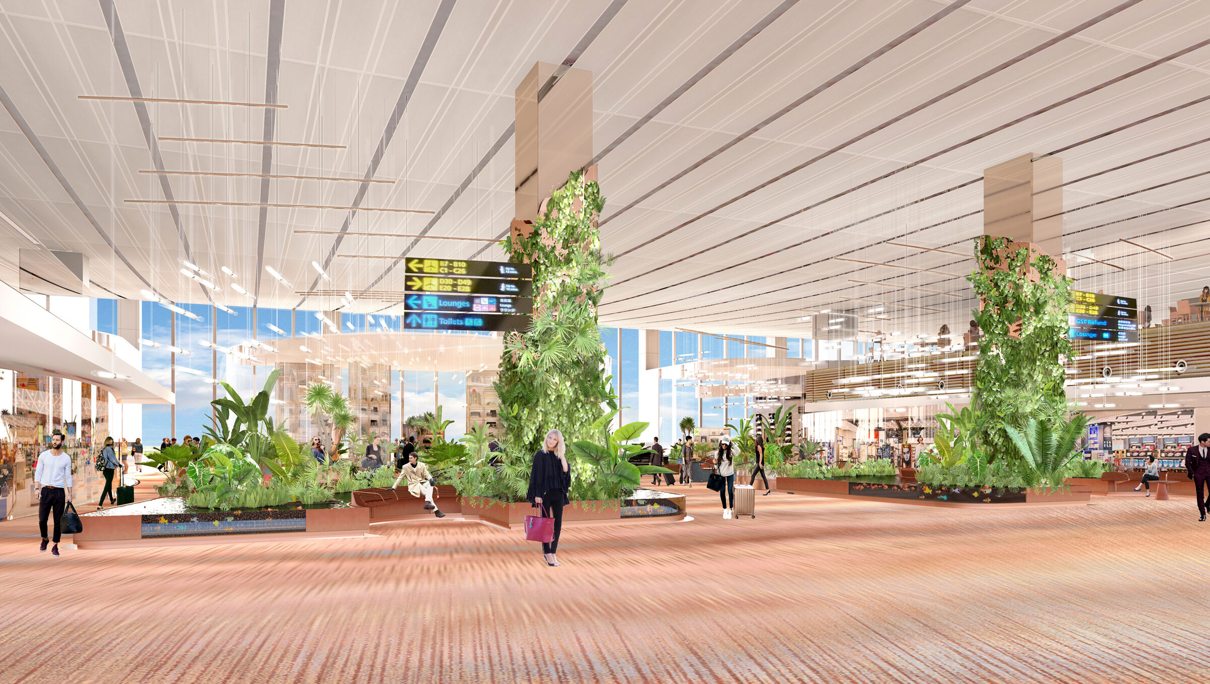 Changi Terminal 1 - Render