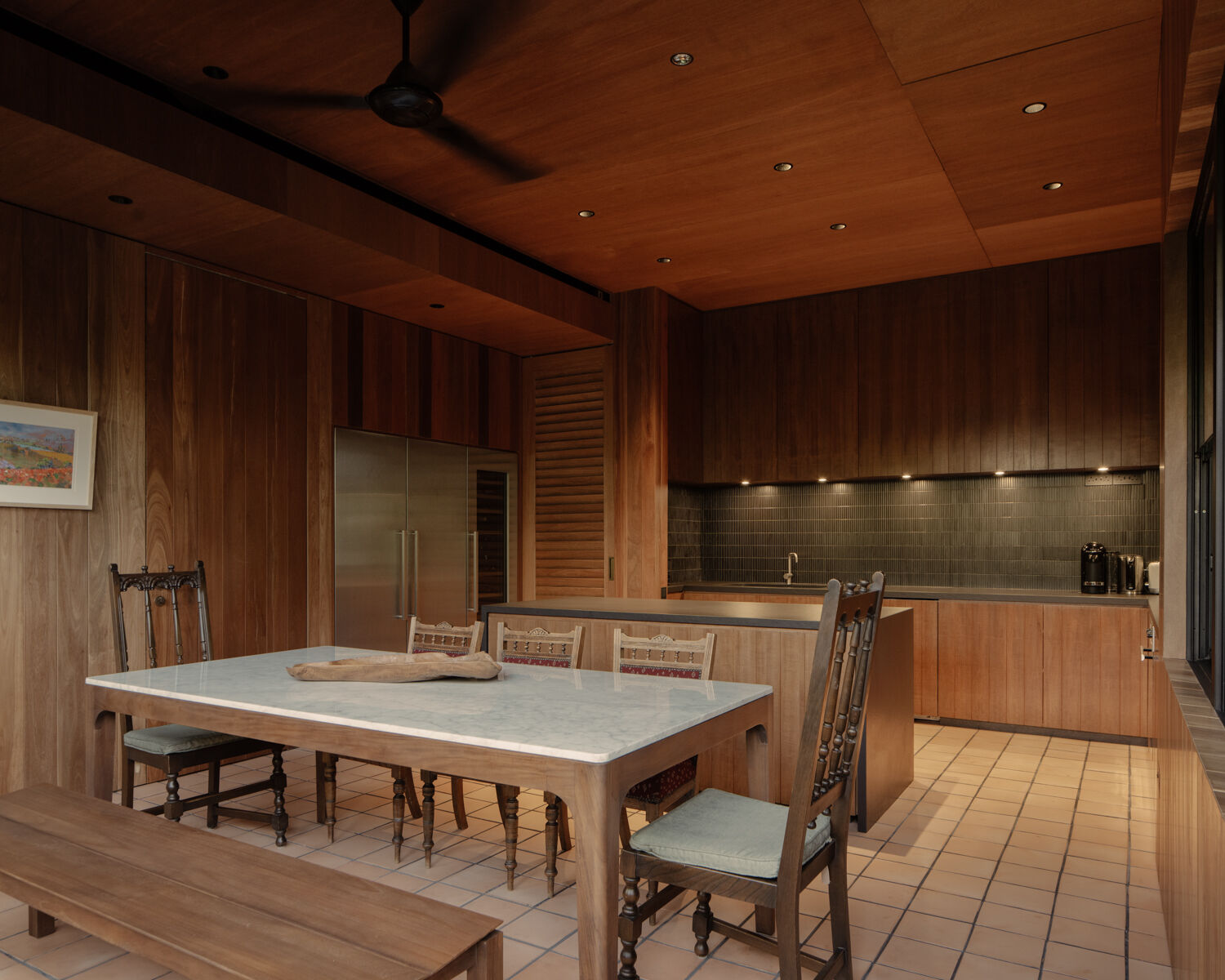 Kitchen and alfresco space
