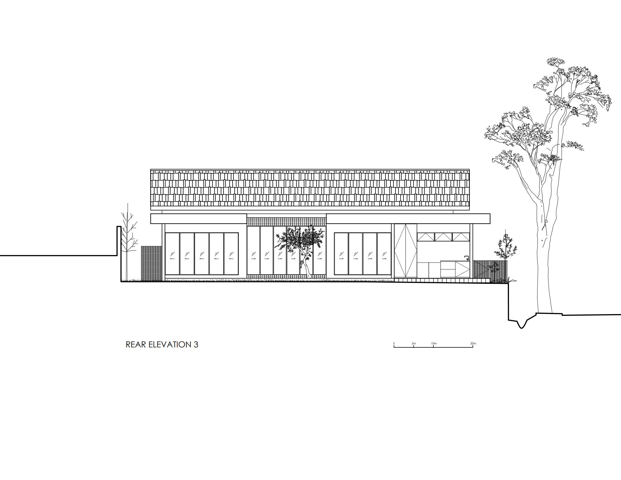 Rear Elevation 3
