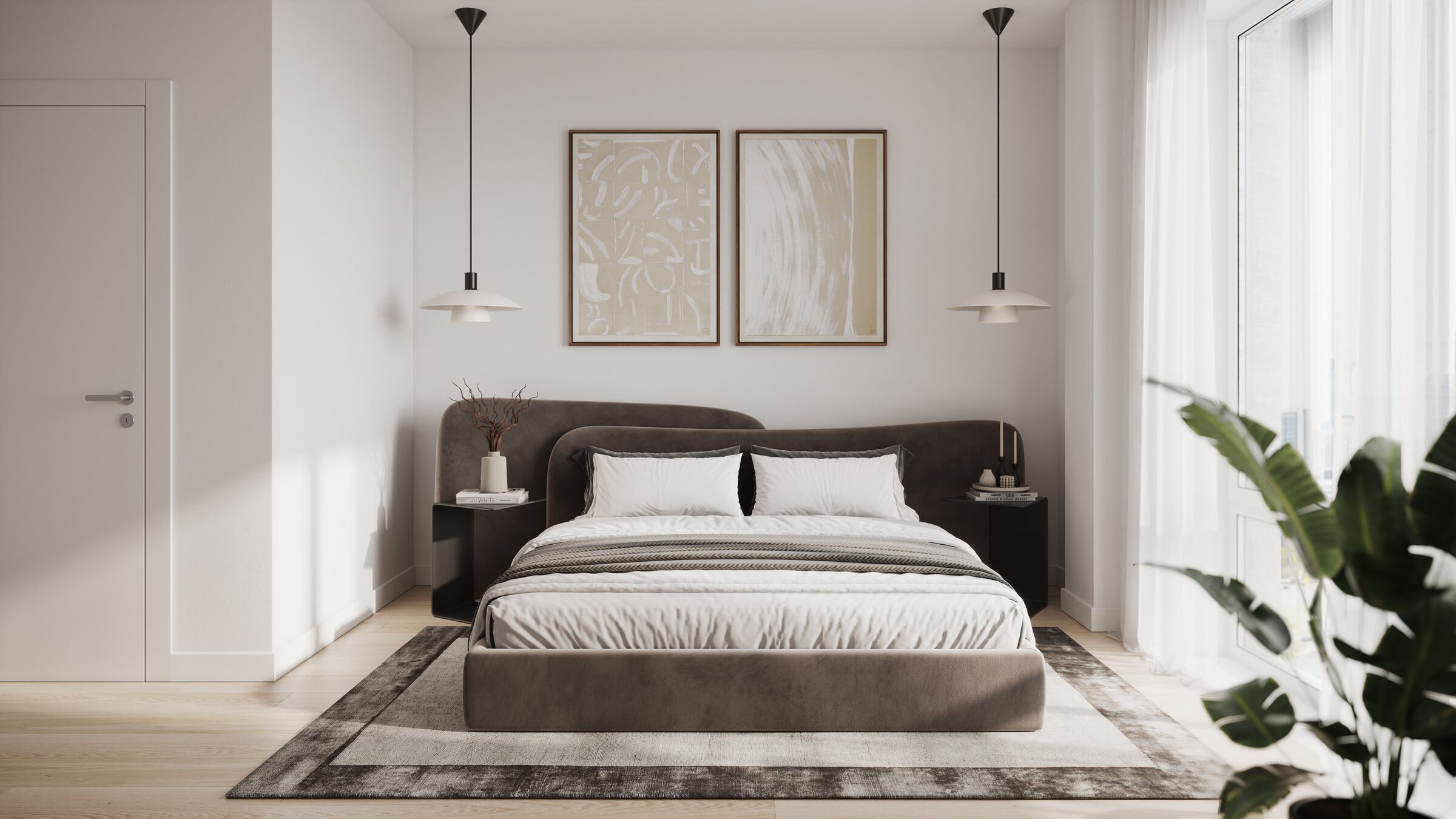 Bedroom redering