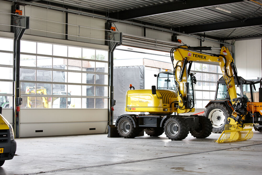 Interior view of the Compact door in another project. Not at Cervus Equipment