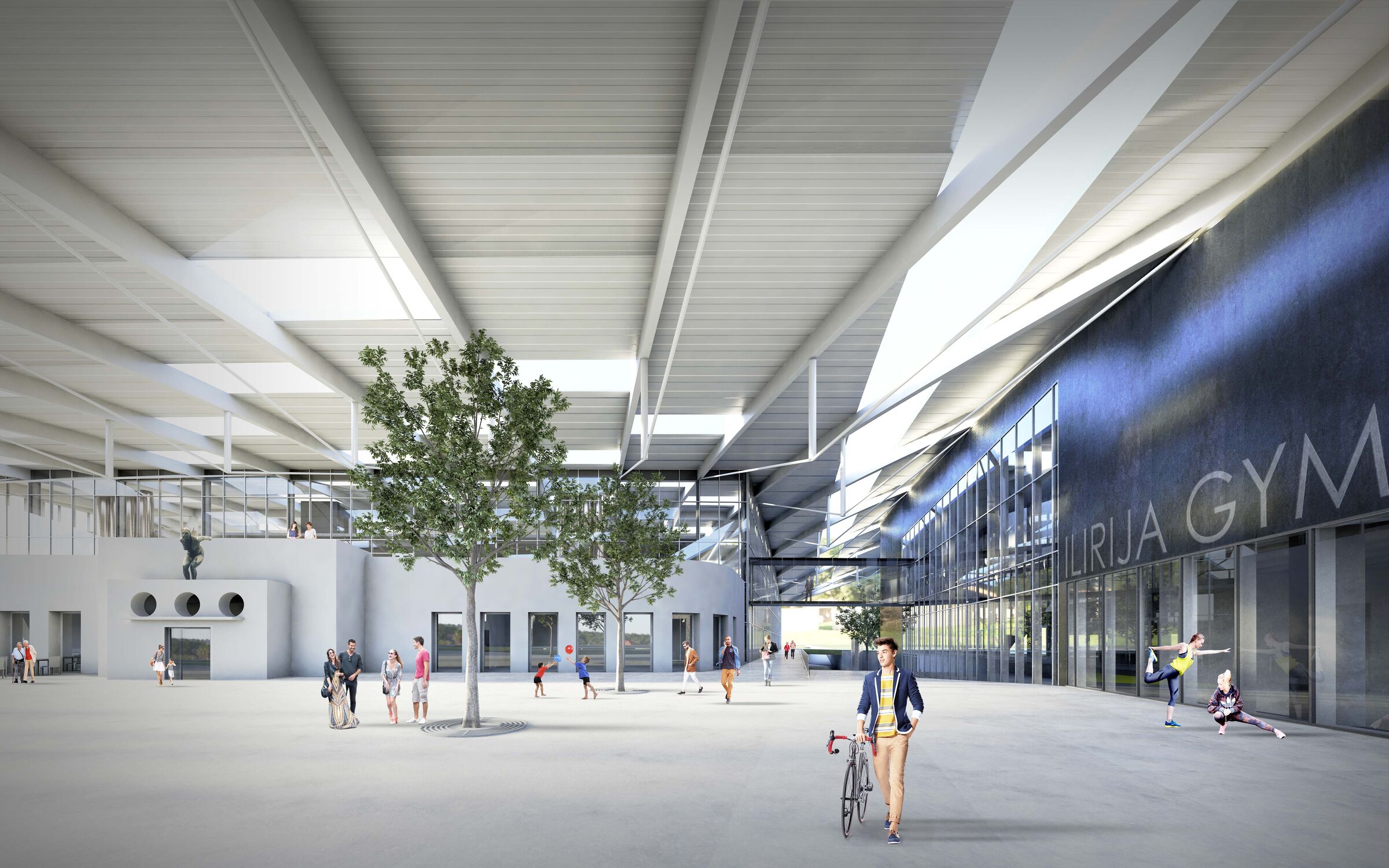 rendering: Ilirija Plaza