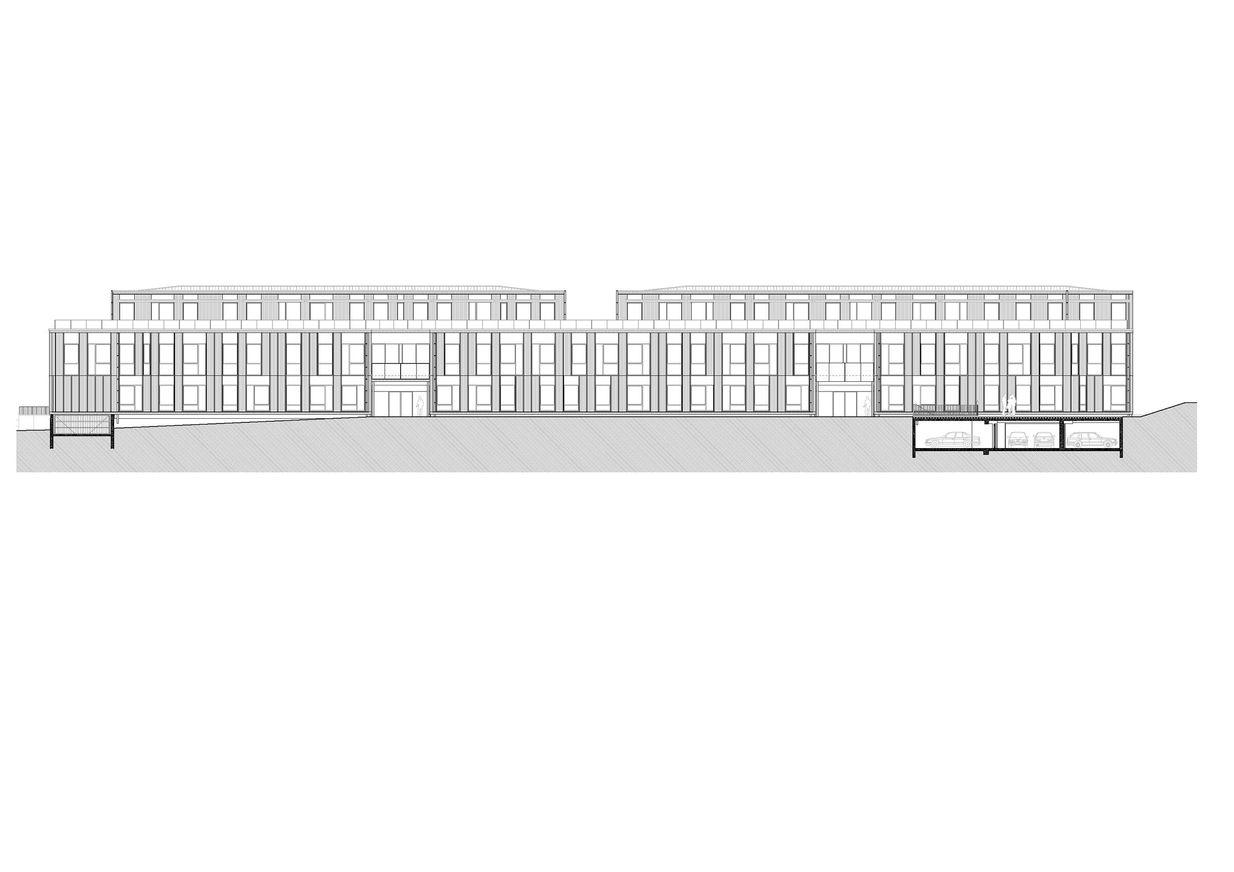 Building B WEST Facade