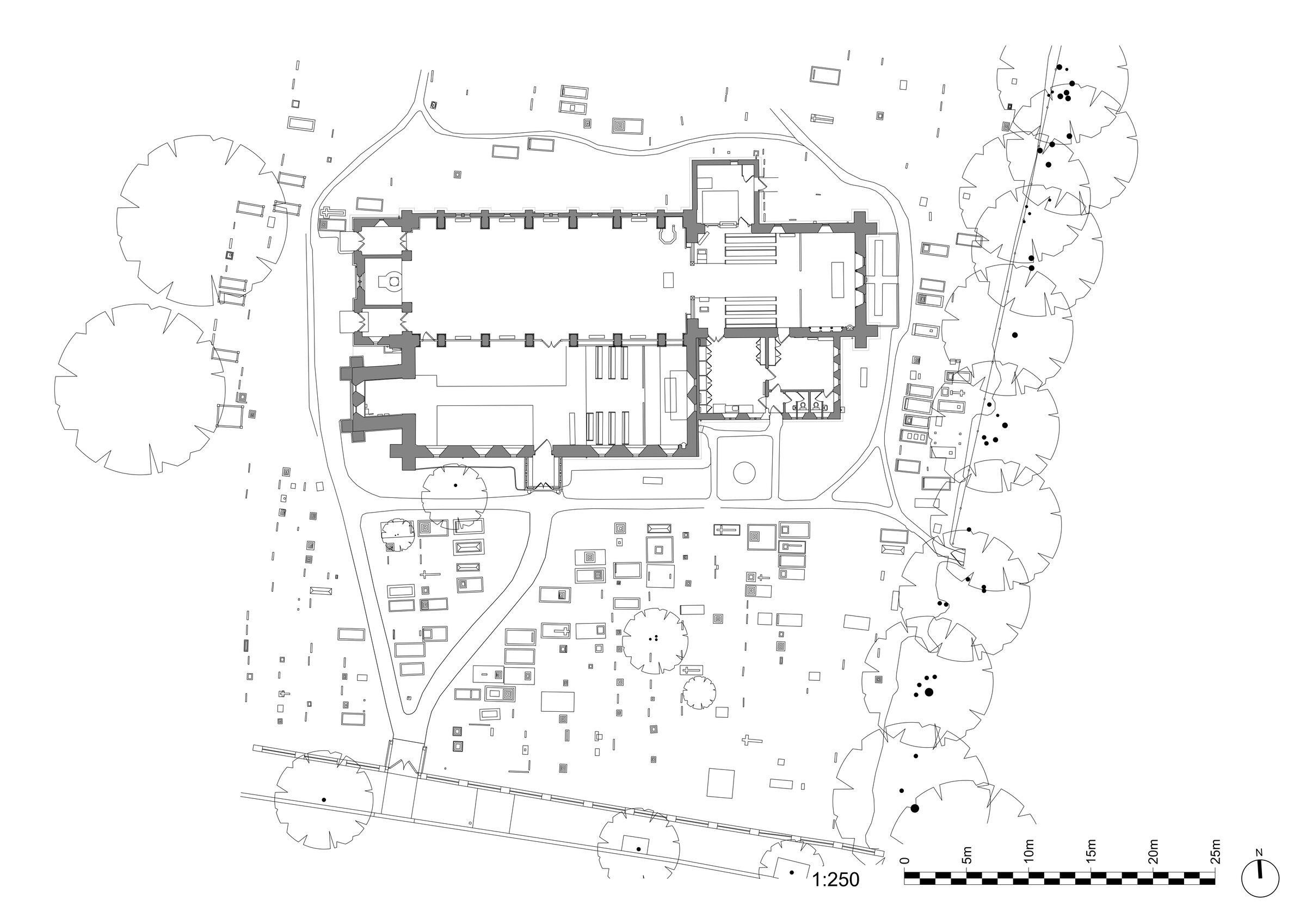 Existing site plan
