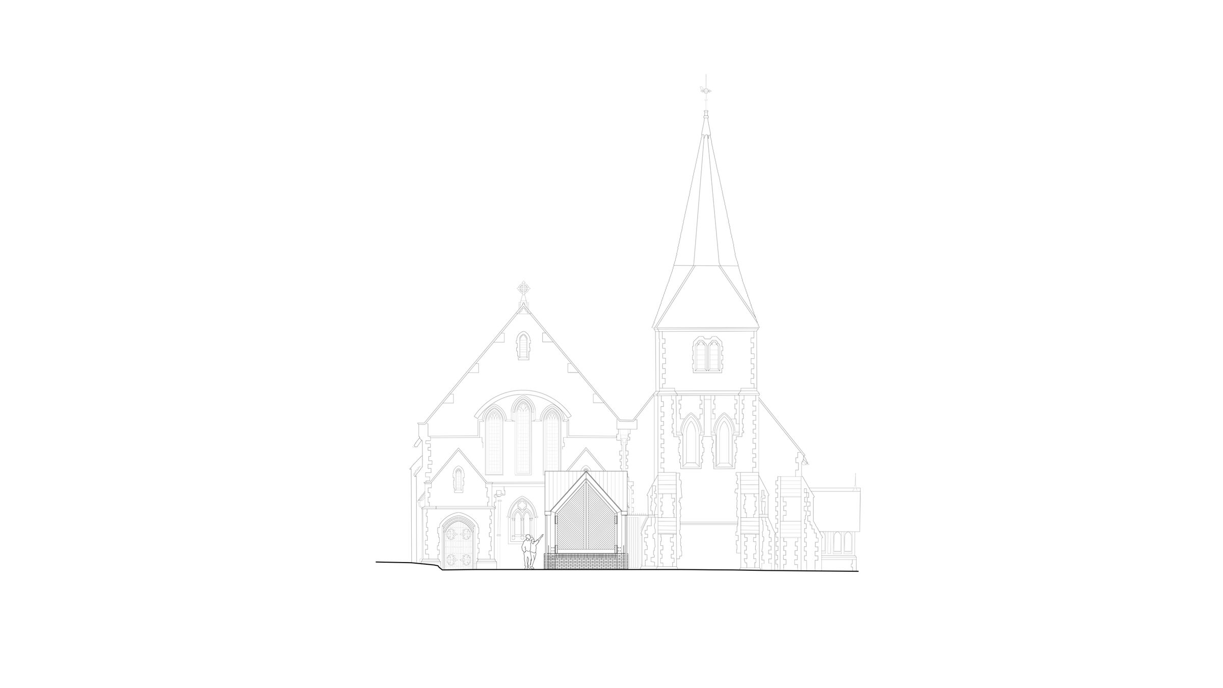 West elevation