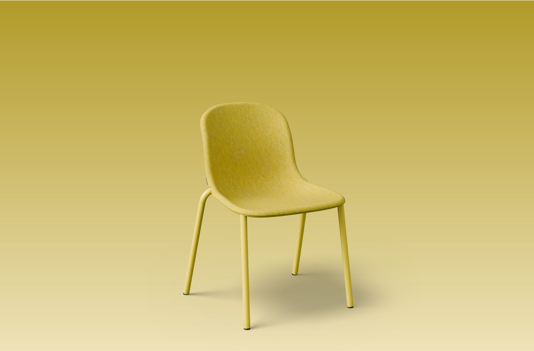 LJ 2 PET Felt Stack Chair by De Vorm | Archello