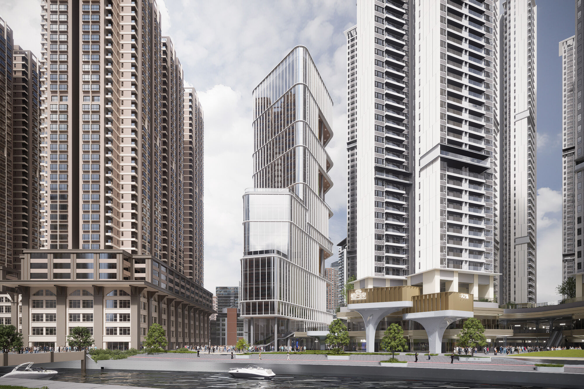 Shenzhen Chuanbu Street Shanty Town Office Tower | Aedas | Archello