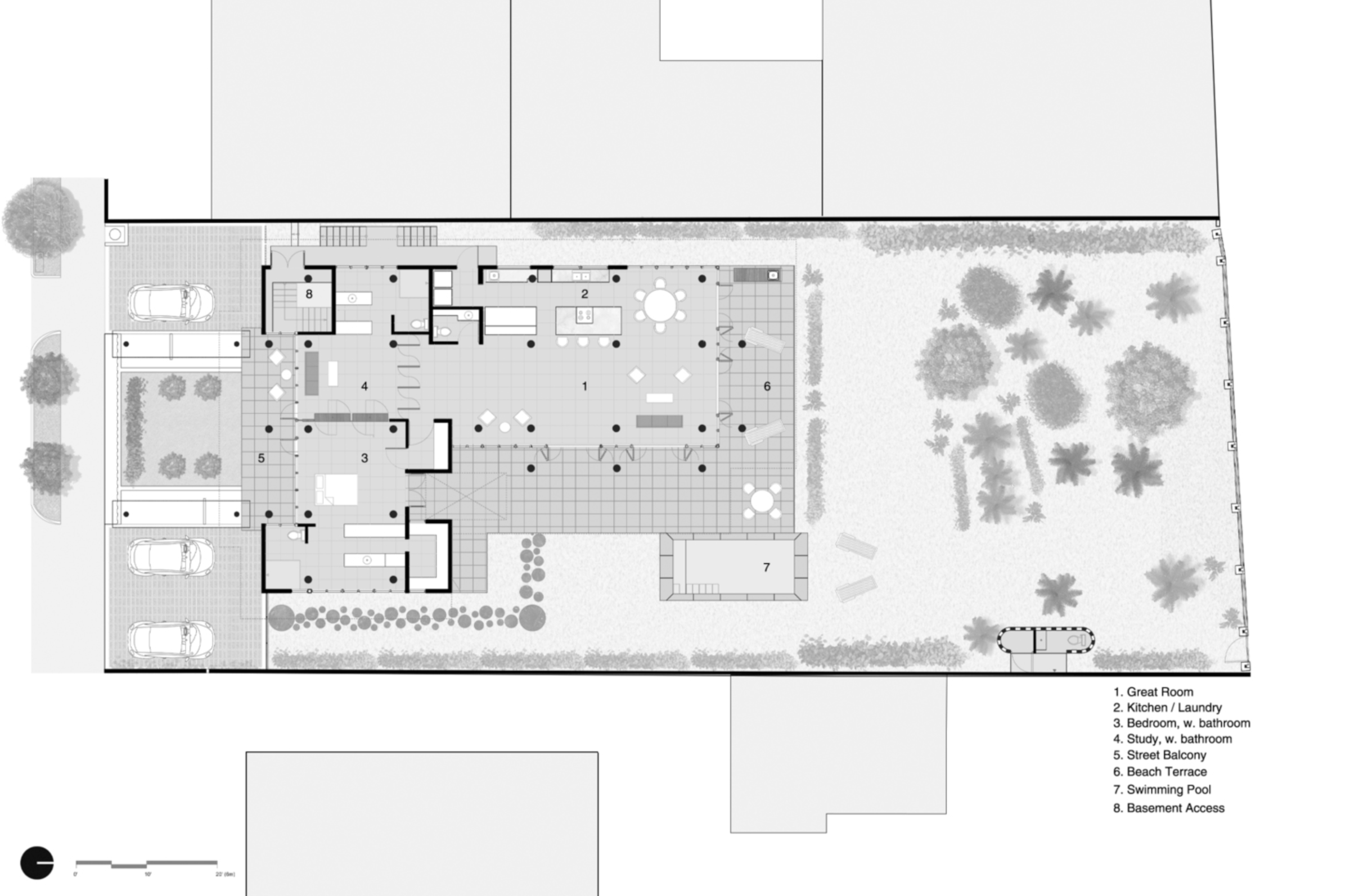 Ground Level Floor Plan