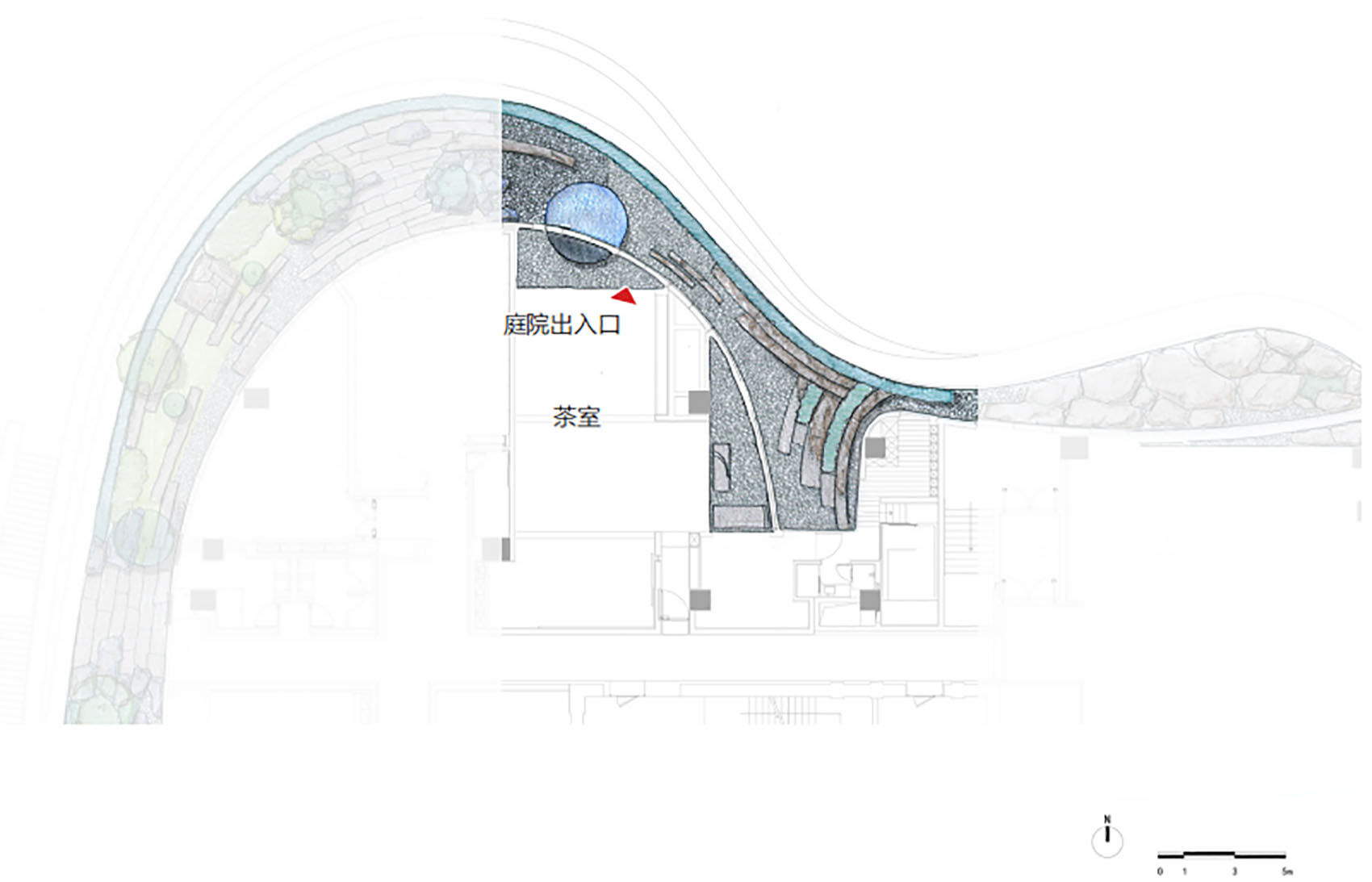 plan of the tea house