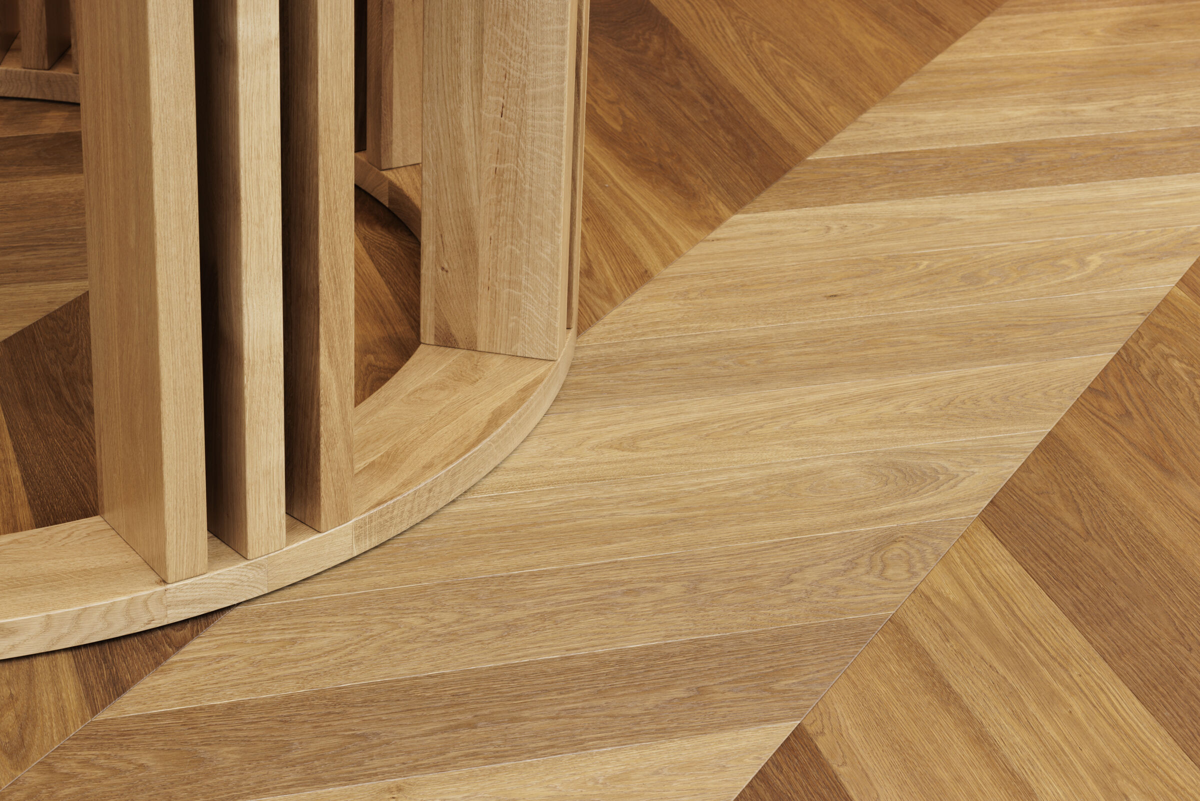 Wooden flooring detail