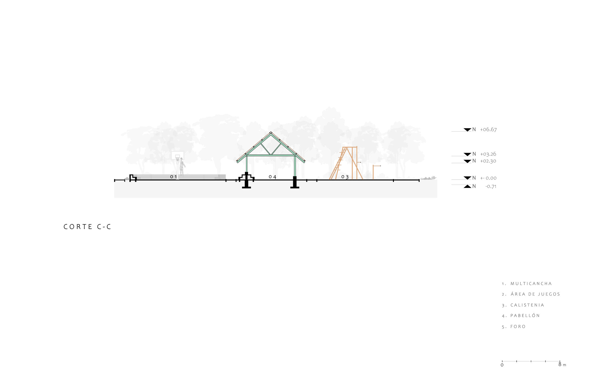 Section drawing