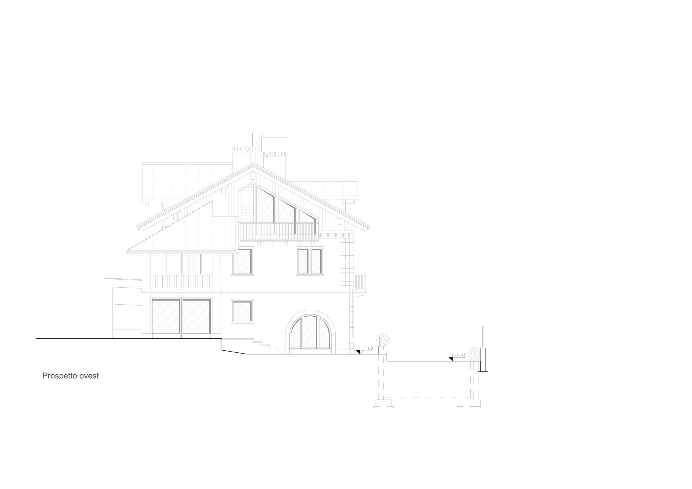 West elevation
