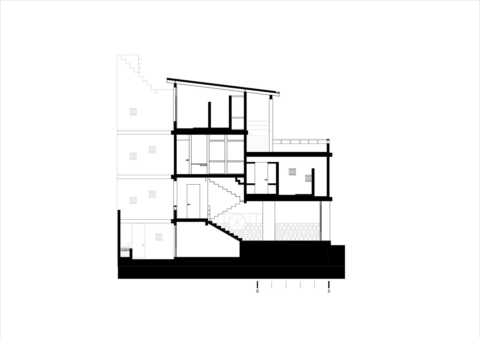 Section. Suuel by CAAM Arquitectos