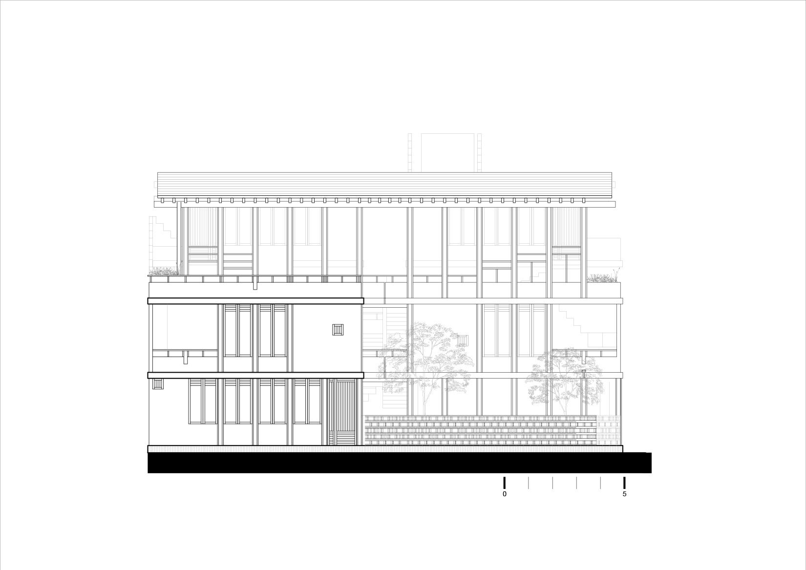 Section. Suuel by CAAM Arquitectos